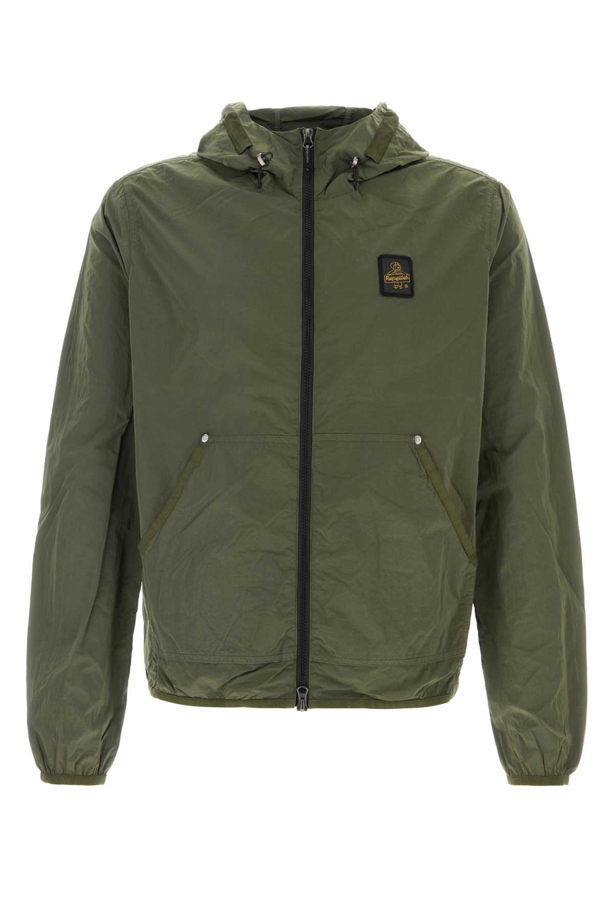 Olive Green Nylon Free Jacket