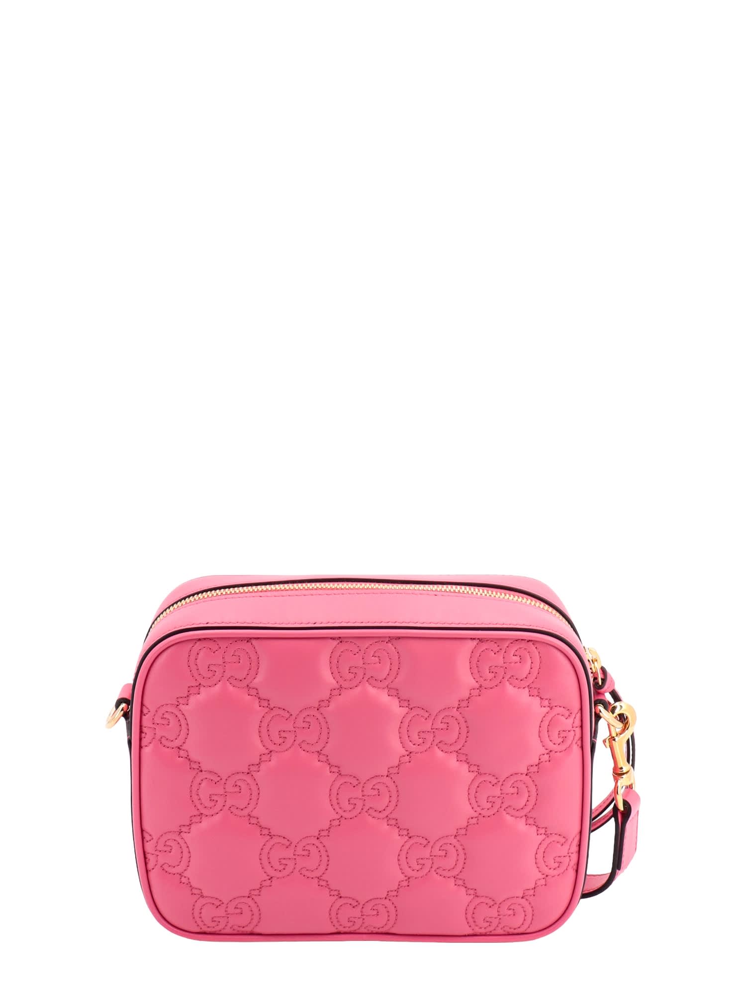 Shop Gucci Shoulder Bag In Pink