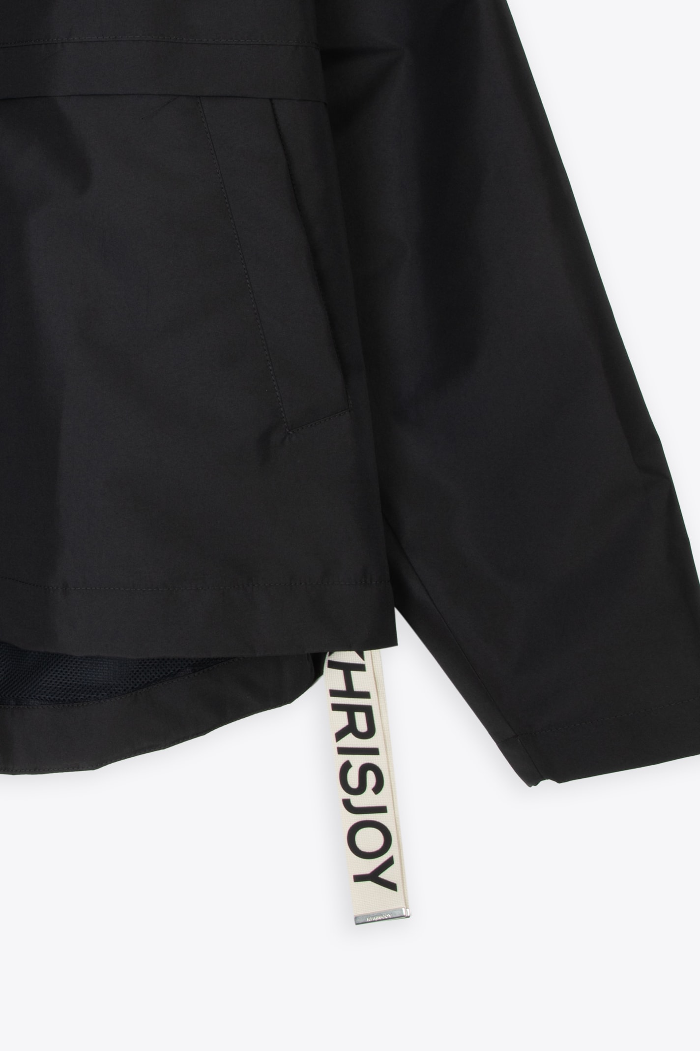 Shop Khrisjoy Shell Windbreaker Black Nylon Windproof Hooded Jacket - Shell Windbreaker