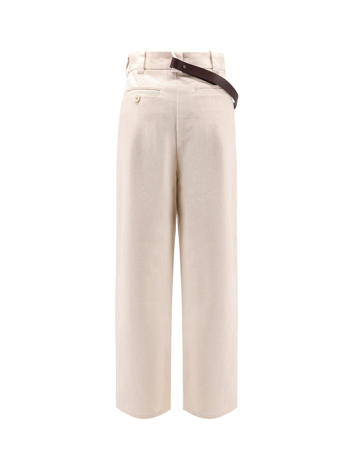 Pinko X Patrick Mcdowell Crossover Belted Trousers