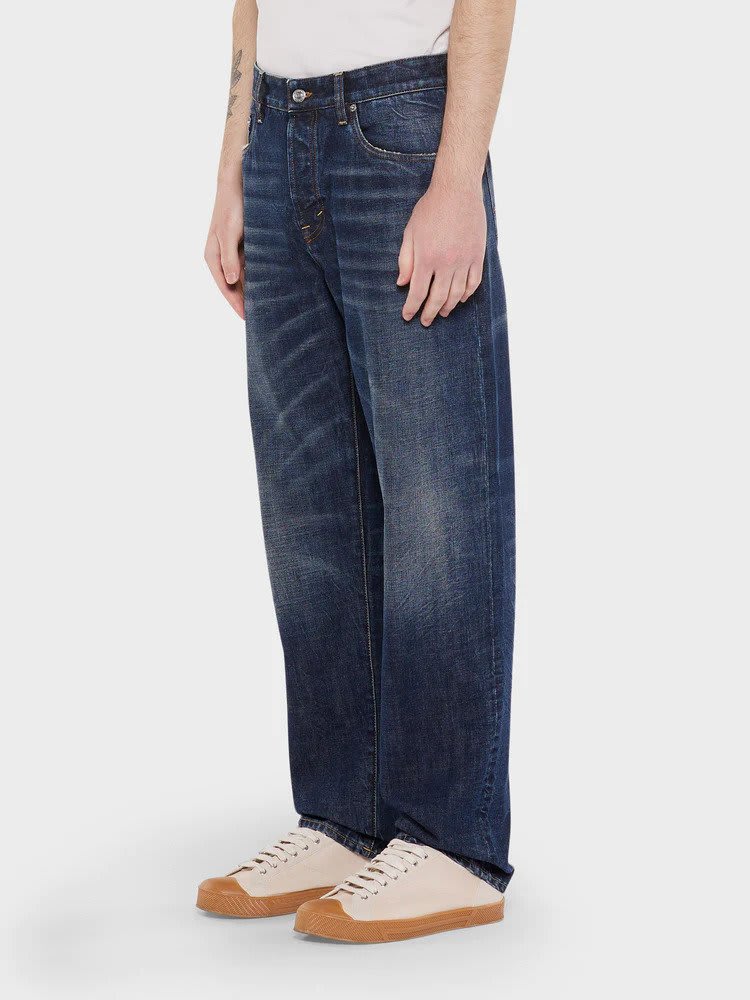 Shop Department Five Newman Jeans In Blu