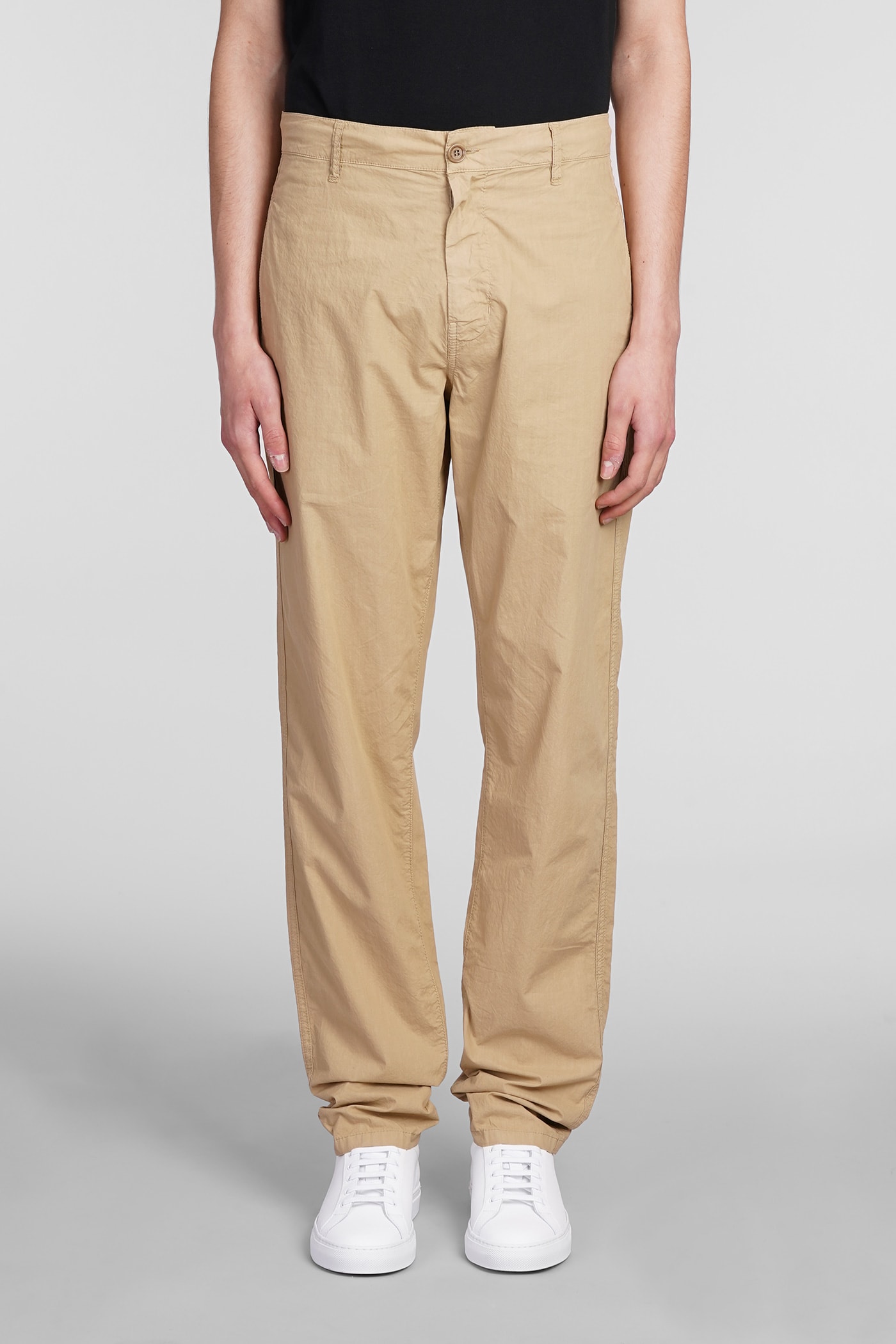 Pantalone Funzionale Pants In Beige Cotton