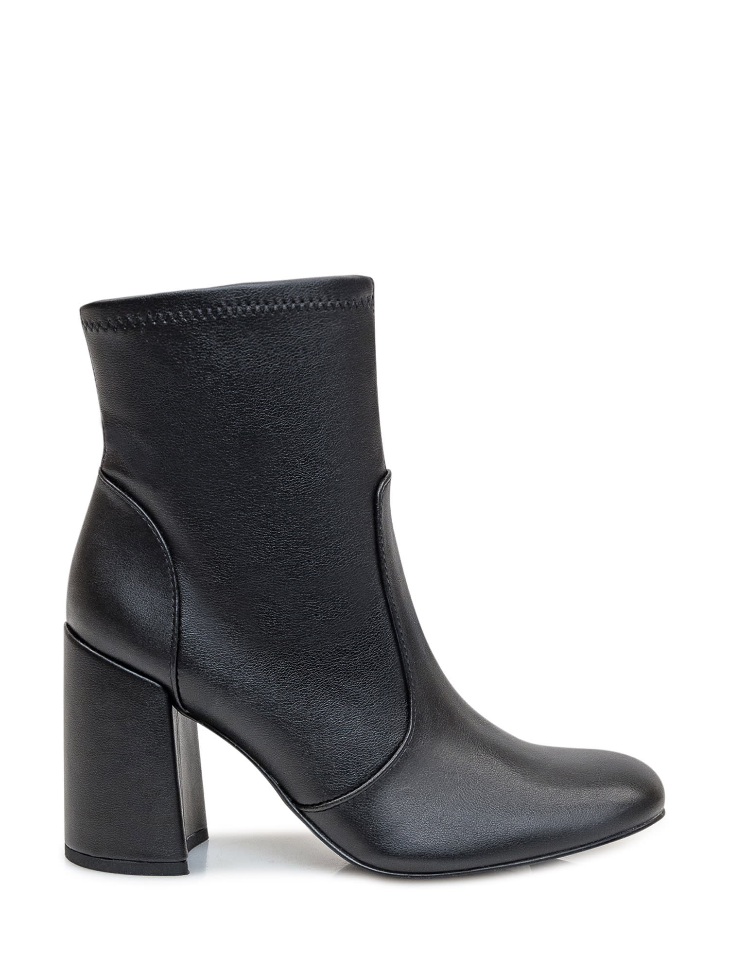 Shop Steve Madden Boot With Heel In Black