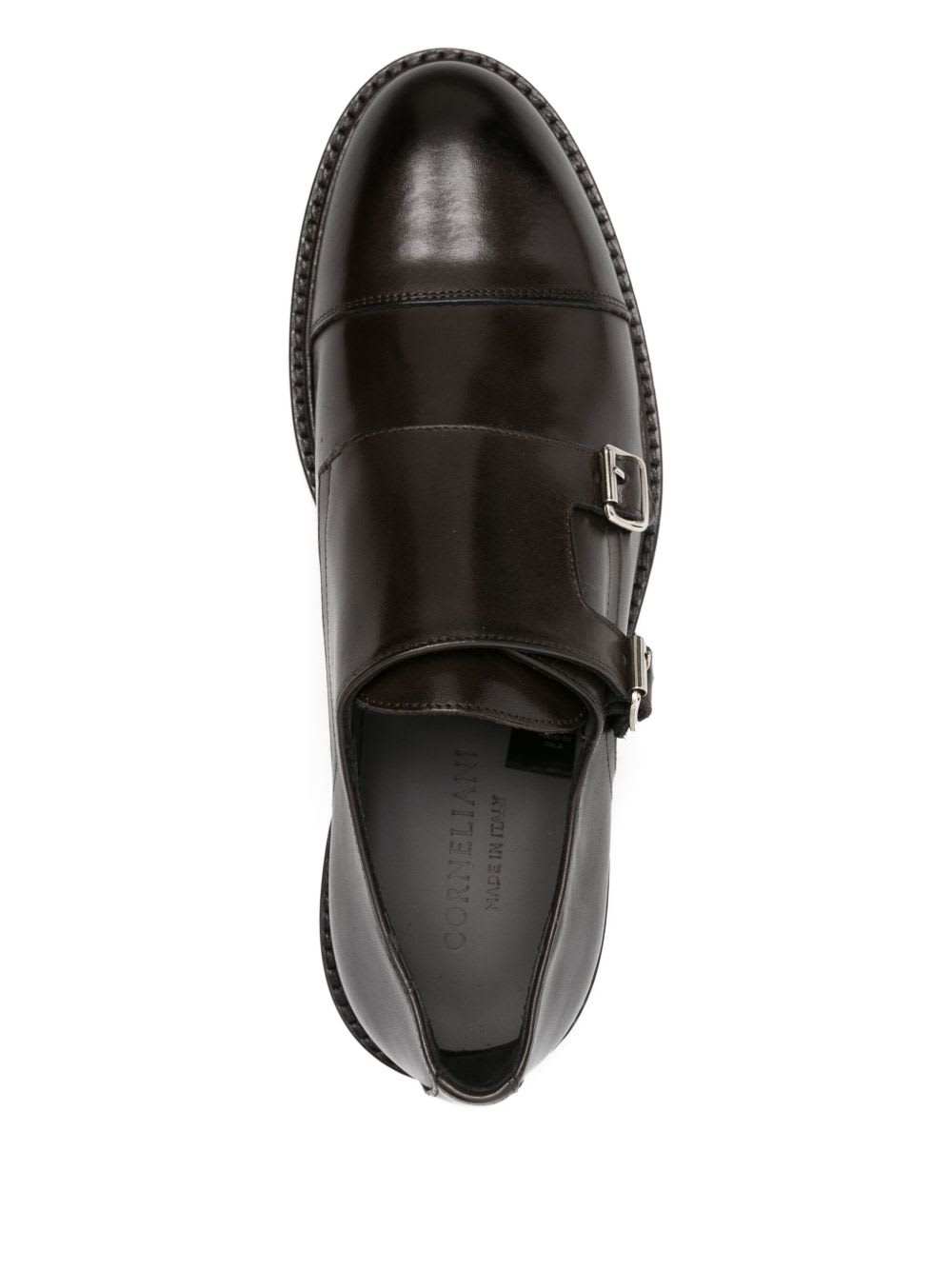 Corneliani Double-bush Loafers In Black