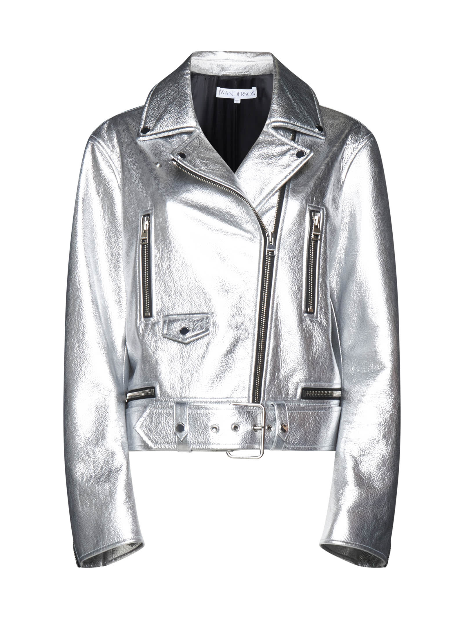 Shop Jw Anderson Jacket In Silver