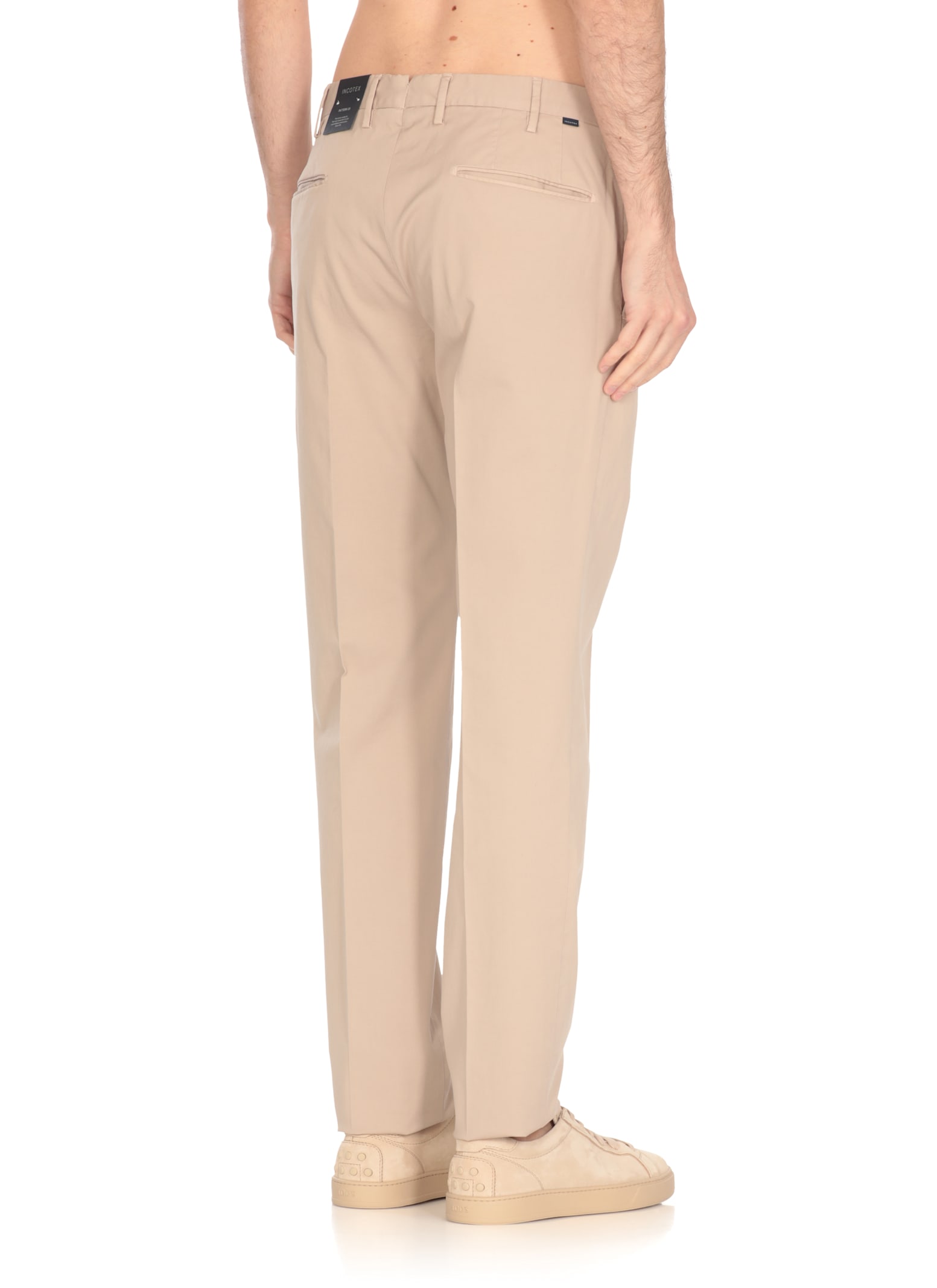 Incotex Royal Batavia Trousers In Beige