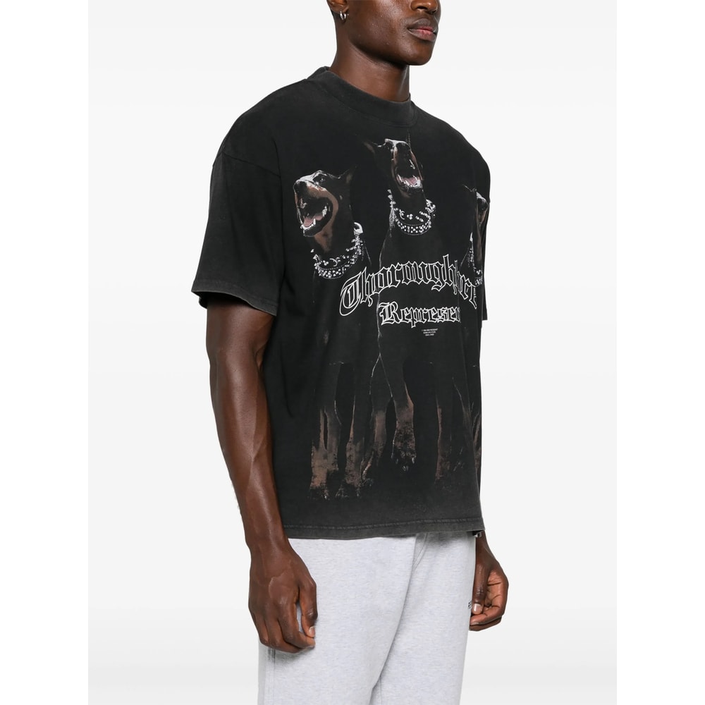 Represent Men's Thoroughbred T-shirt In Black