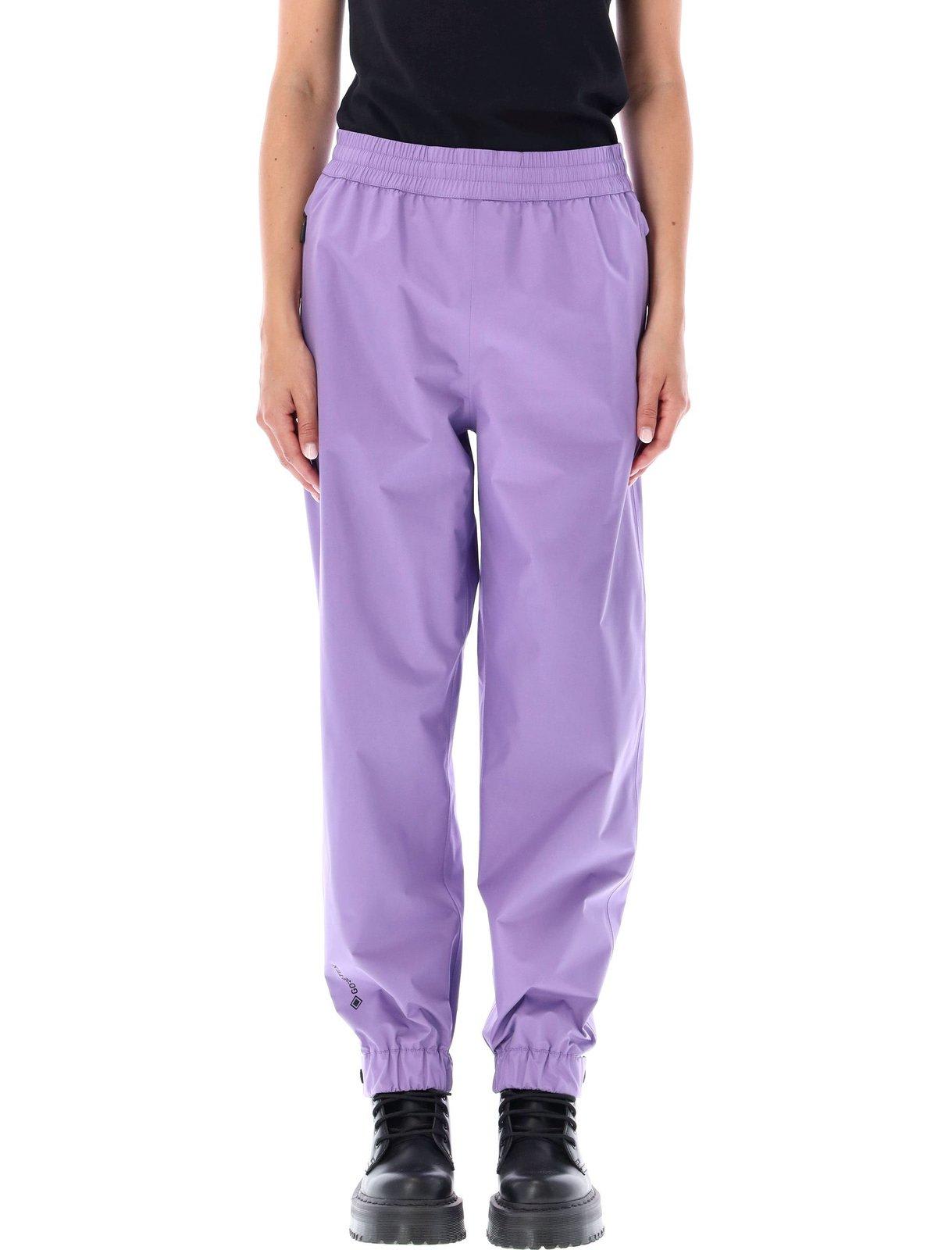 Moncler Straight Leg Track Pants In Purple