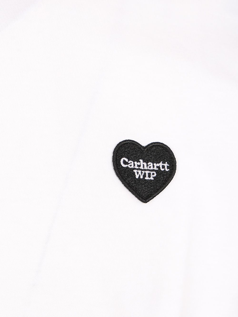 Carhartt Work In Progress Heart Ii Hartt Organic Cotton Graphic T-shirt In White