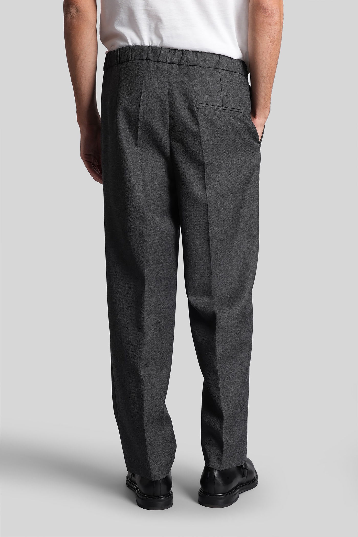 Costumein Pajamas Pants In Grey Wool In Gray