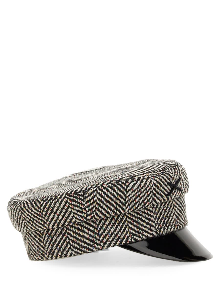 Shop Ruslan Baginskiy Baker Boy Hat In Multicolour