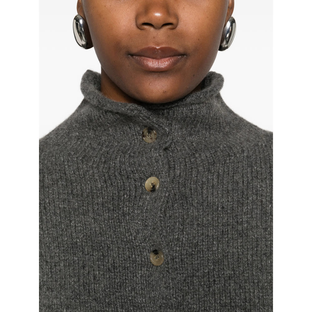 Khaite "nelya" Sweater In Gray