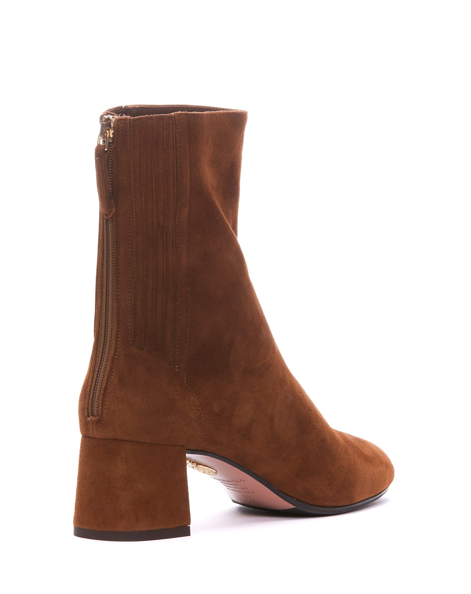 Shop Aquazzura Saint Honore Booties In Brown