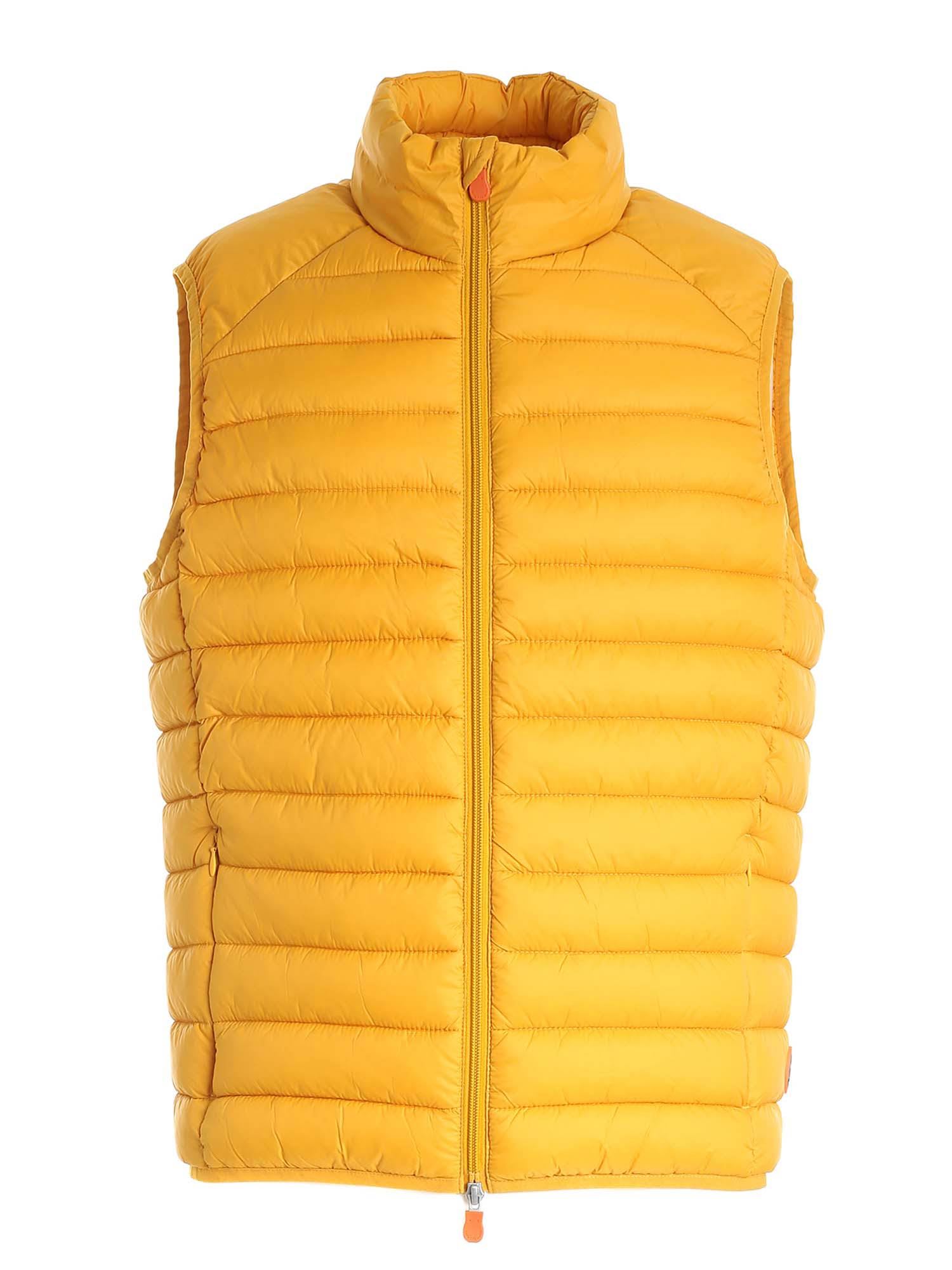 Save The Duck Yellow Down Vest