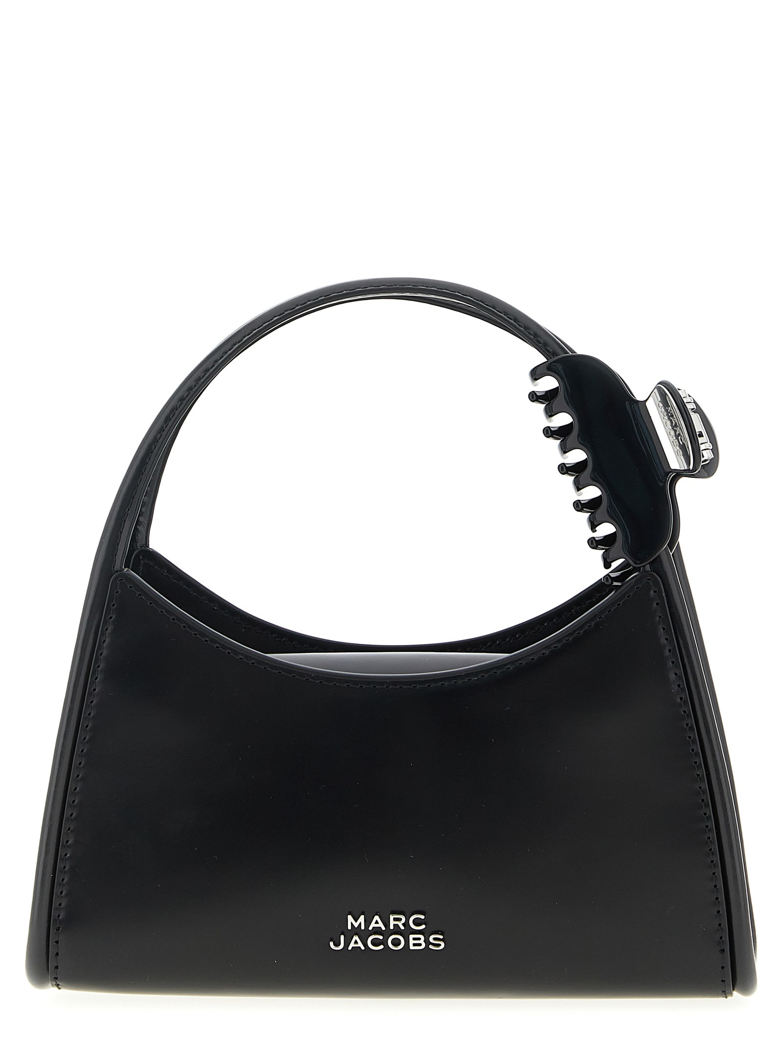 Marc Jacobs The Glam Claw Clip Crossbody Bag In Black