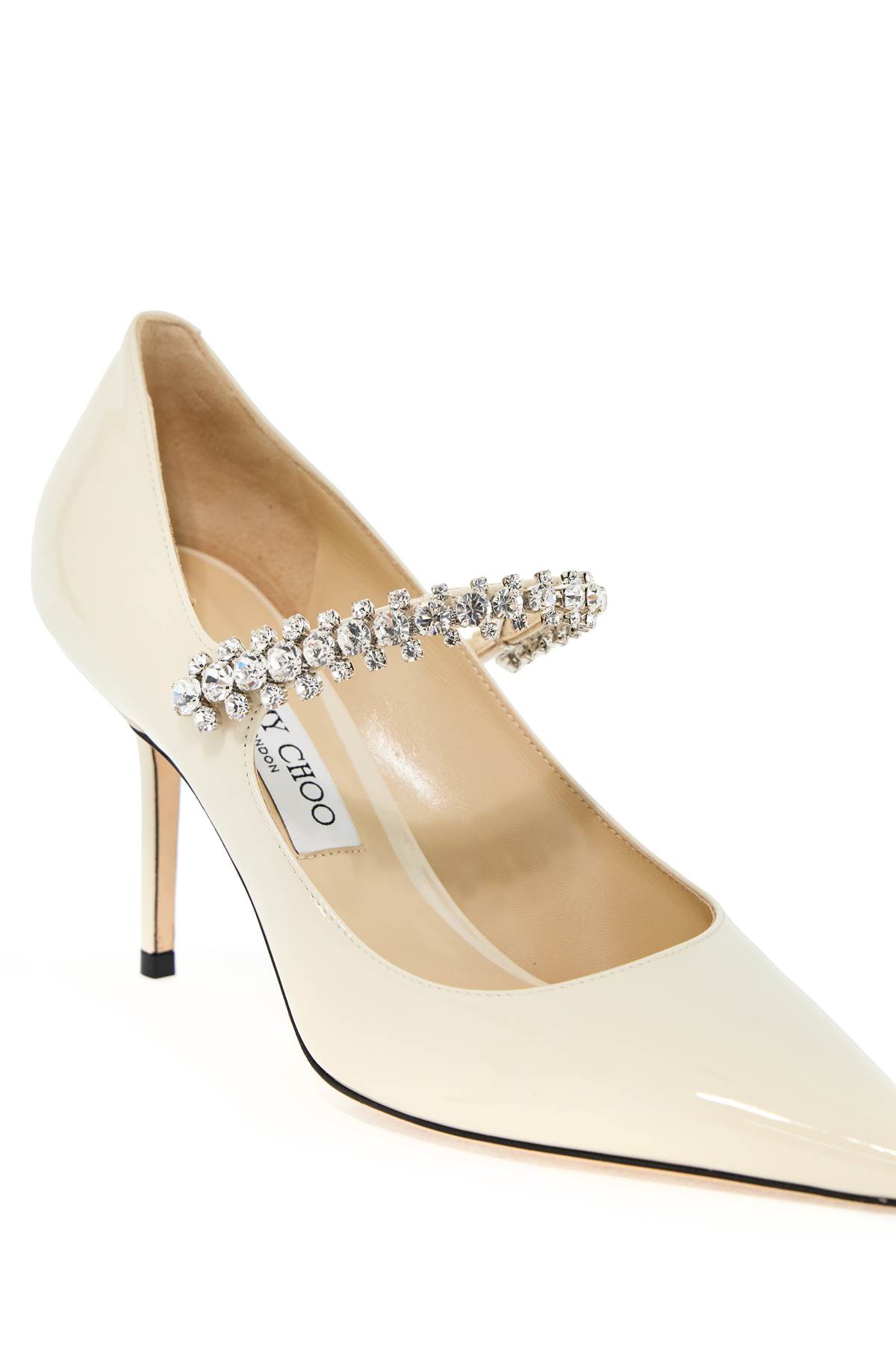 Shop Jimmy Choo Bing 85 Pumps In Linen