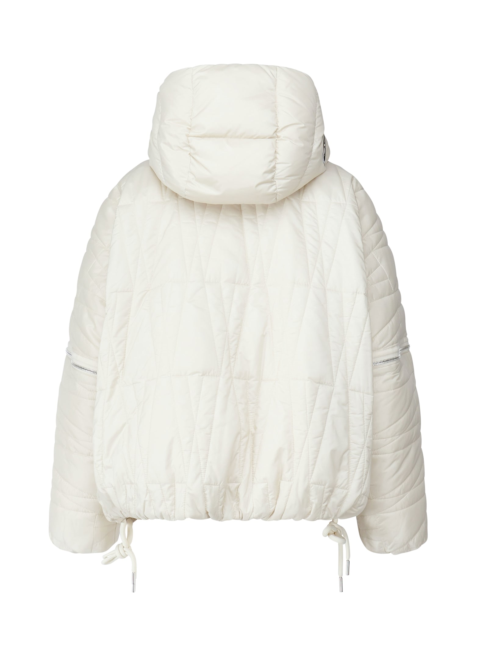 Moncler Genius Haissa 2-in-1 Moncler X Willow Smith Short Down Jacket In White