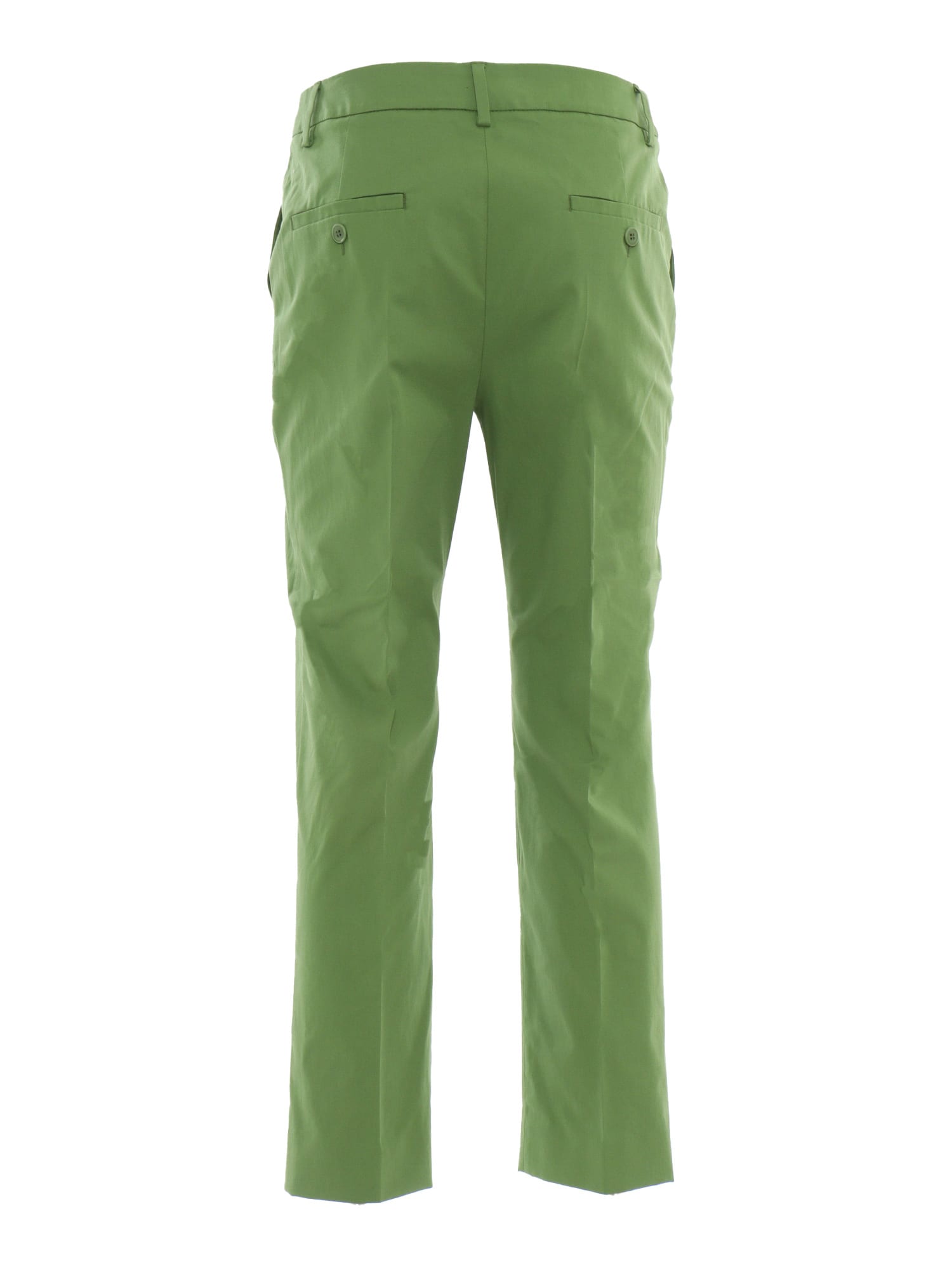 Weekend Max Mara Cecco Long Trouser In Green