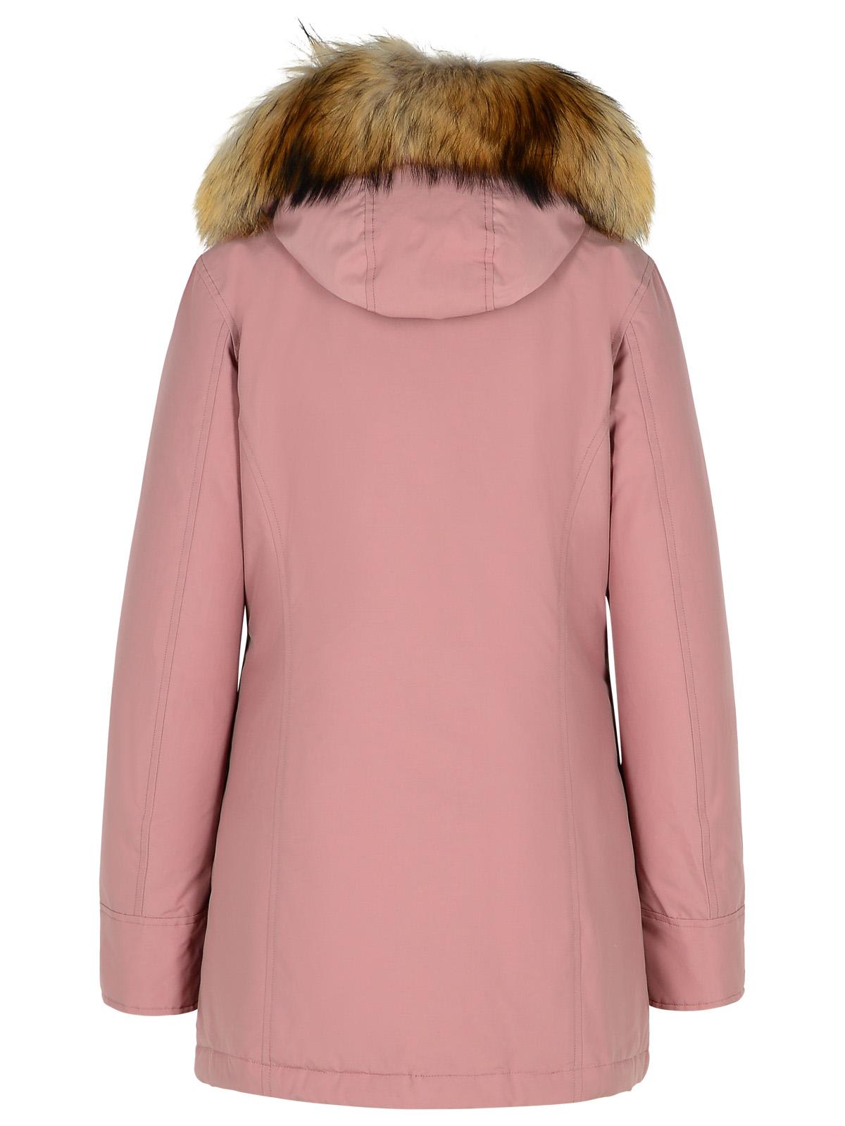 Shop Woolrich Artic Pink Cotton Blend Parka