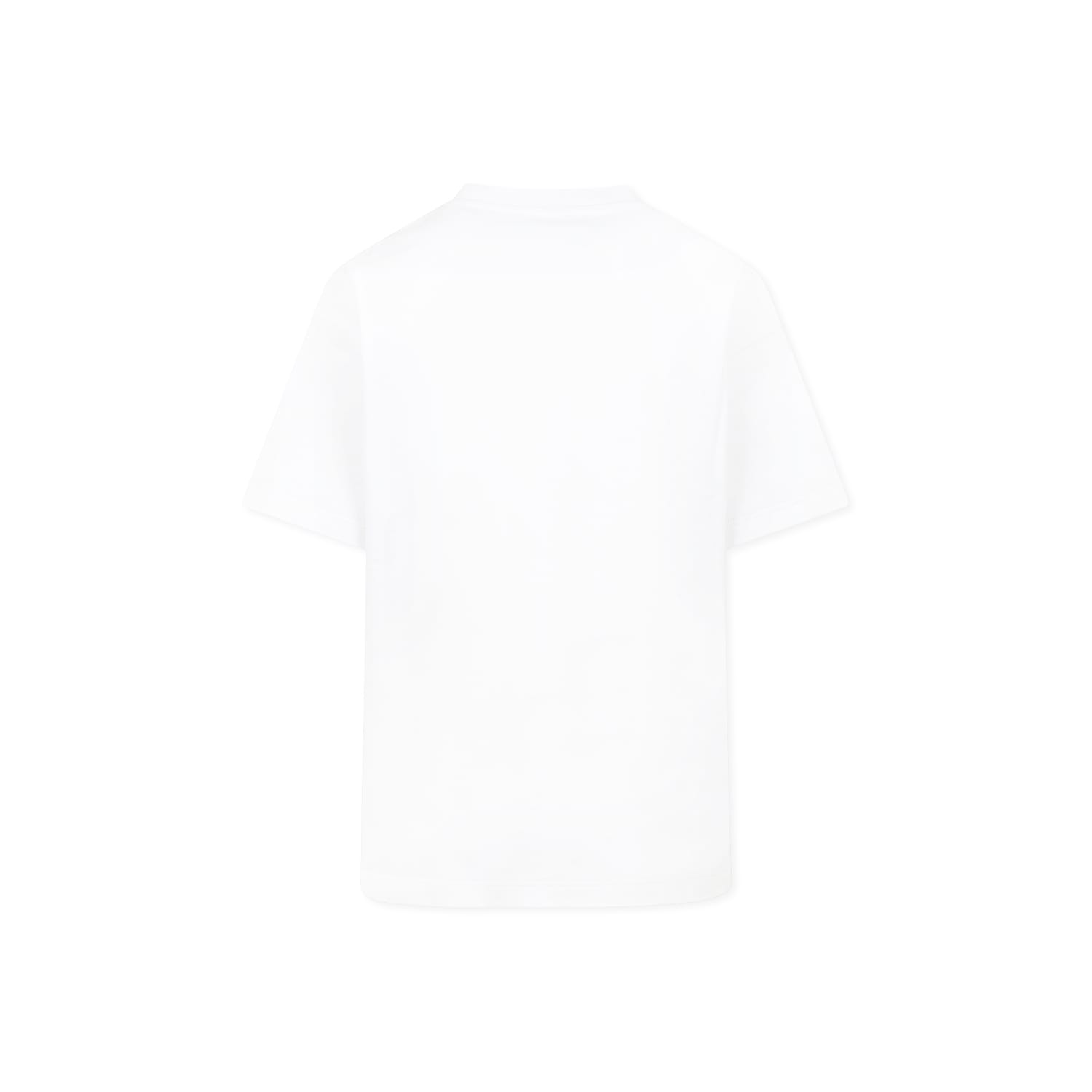 Etro Logo-embroidered T-shirt In White