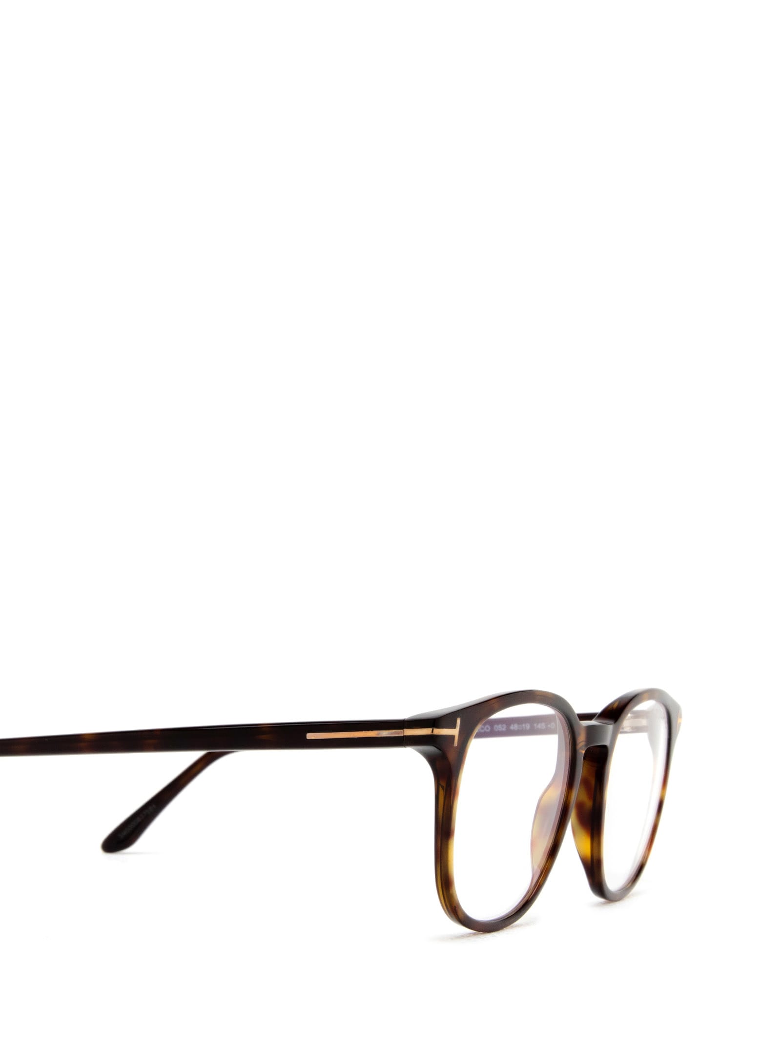 Shop Tom Ford Ft5832-b Dark Havana Glasses