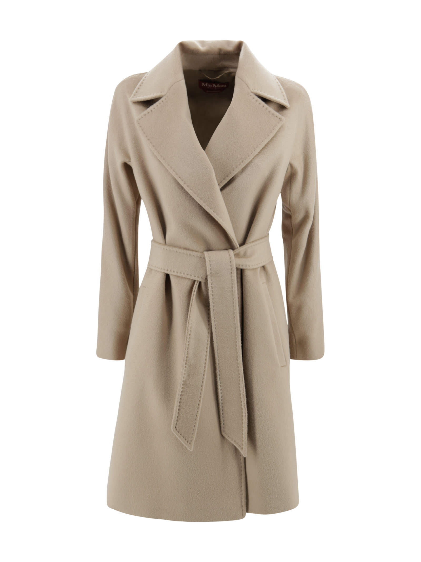 Camel Wool Dravenna Coat