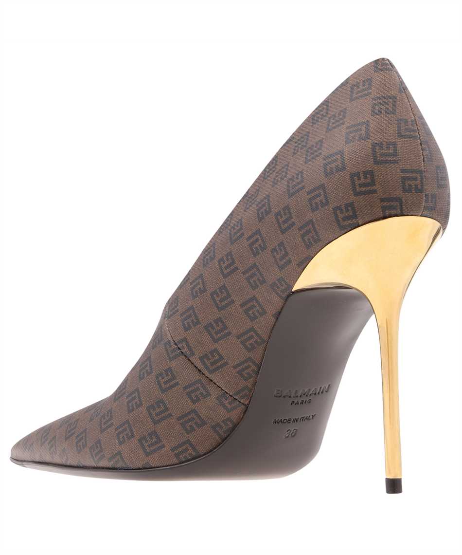 Balmain Pointy-toe Pumps In Brown