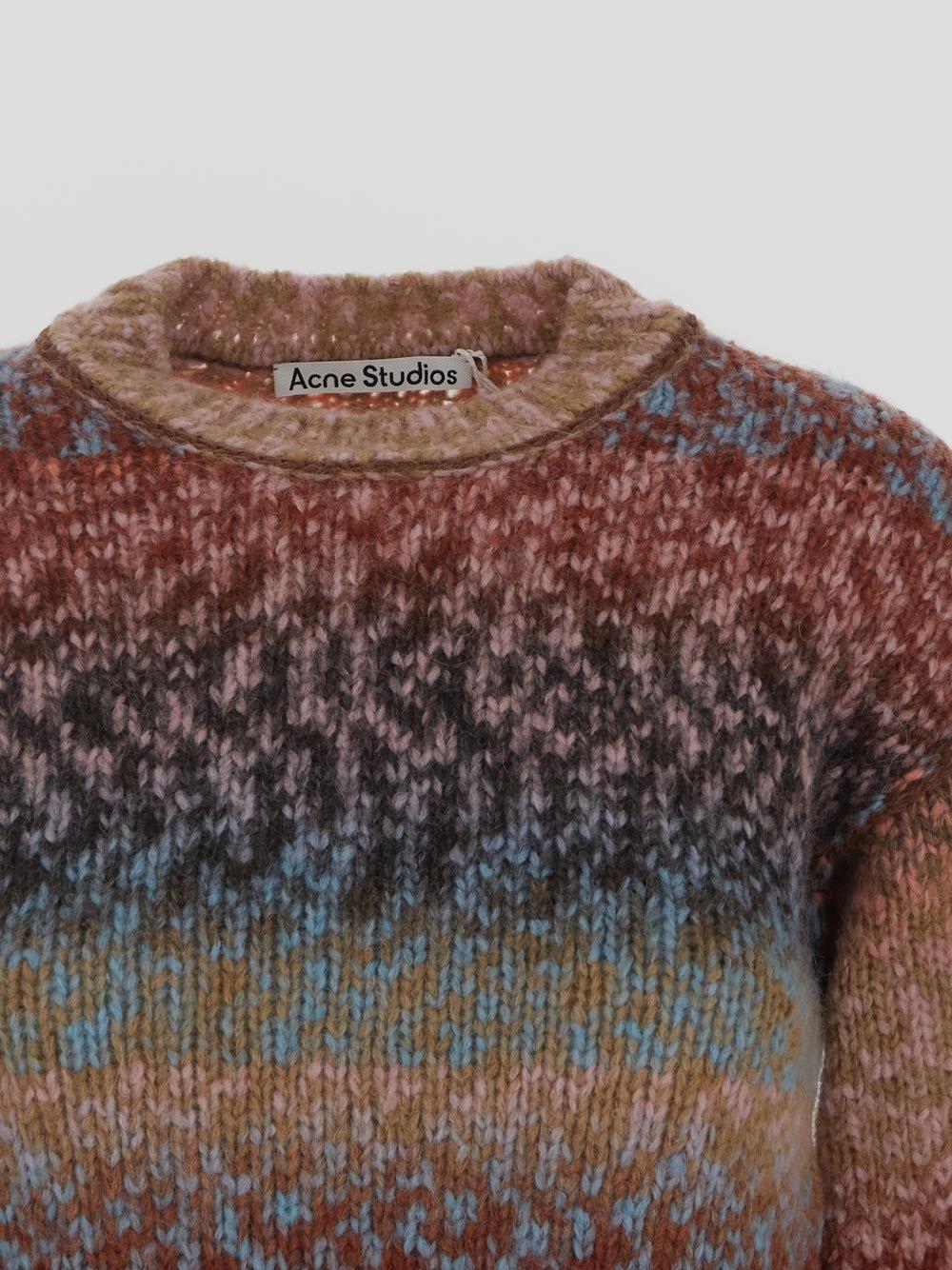 Acne Studios Knitwear In Wool In Brown