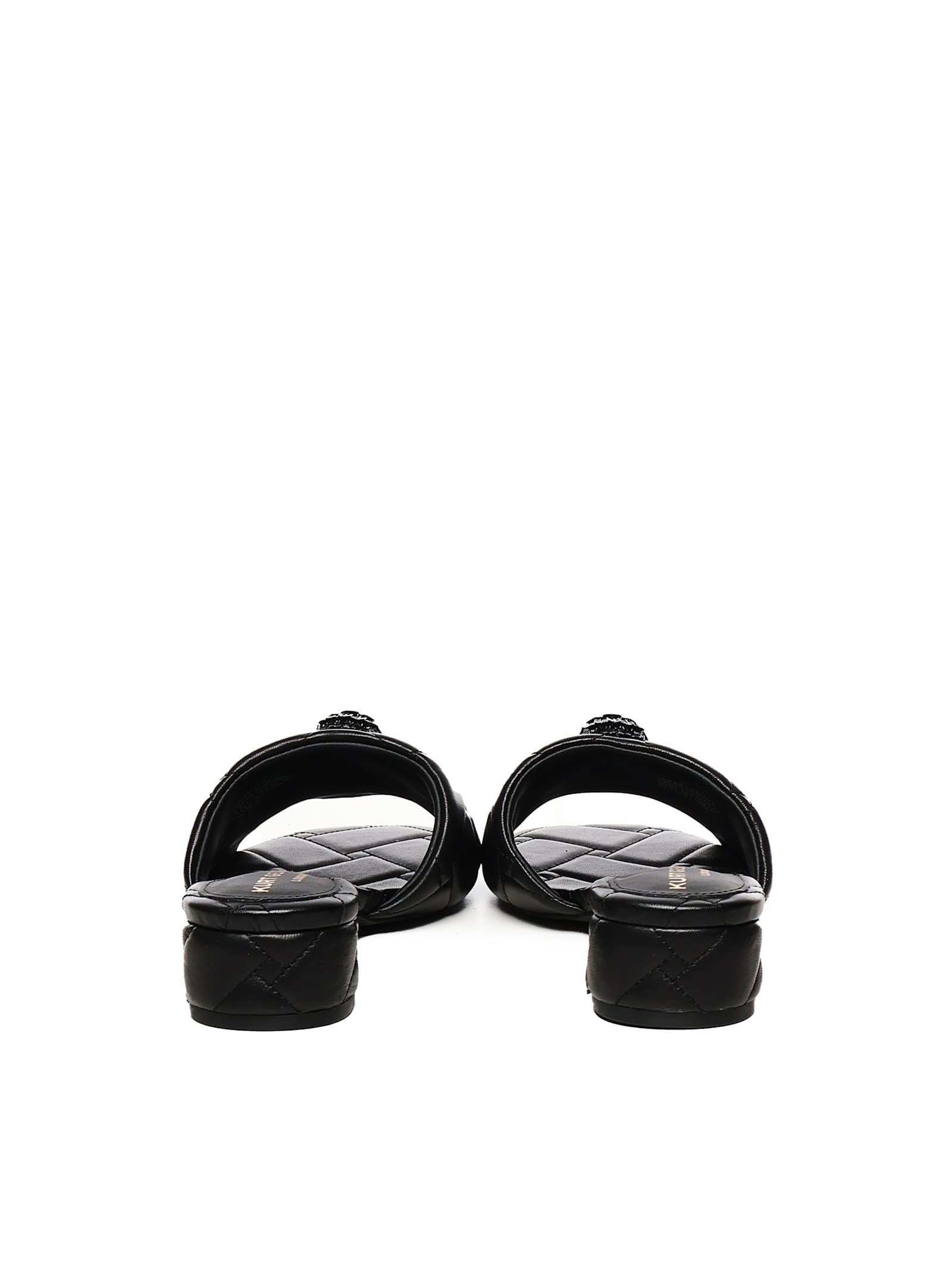 KURT GEIGER SLIPPERS IN QUILTED LEATHER KENSINGTON
