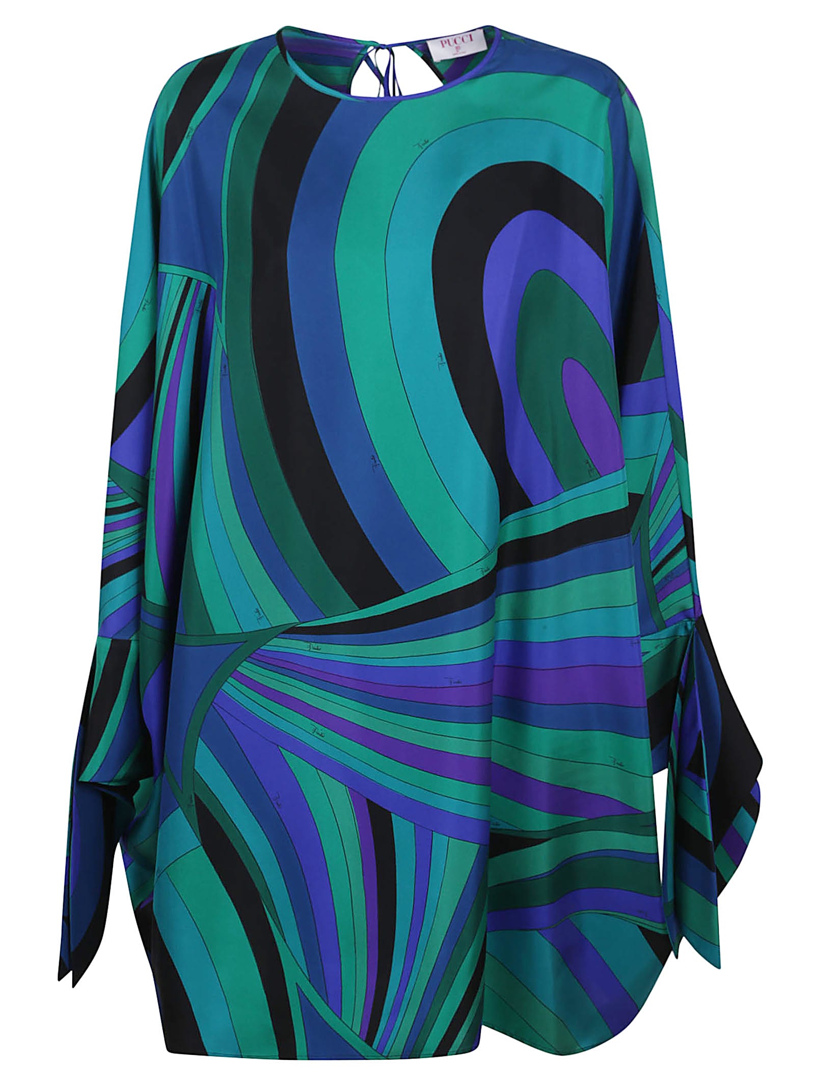 Pucci Caftano - Silk Twill In Multi