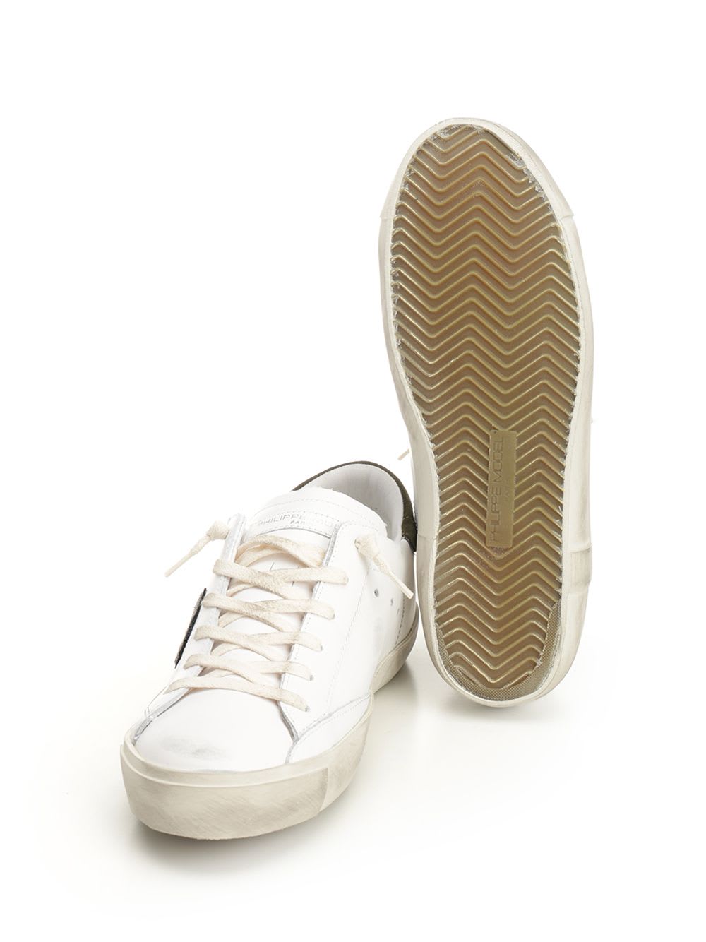 Philippe Model Zapatillas - Blanco In Animal Print