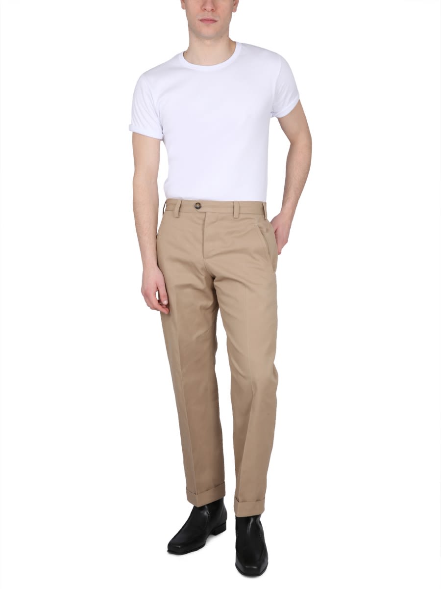 Shop Pt Torino Rewoked Pant In Beige