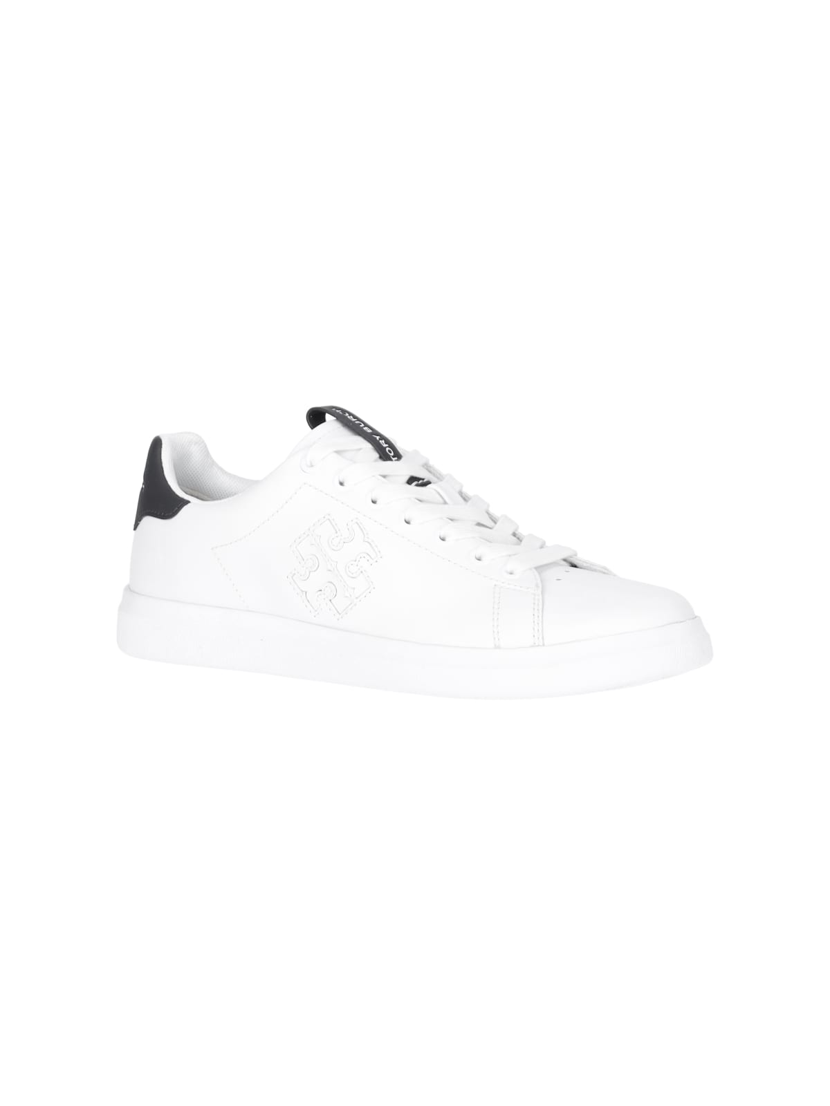 Shop Tory Burch Howell Sneakers In White
