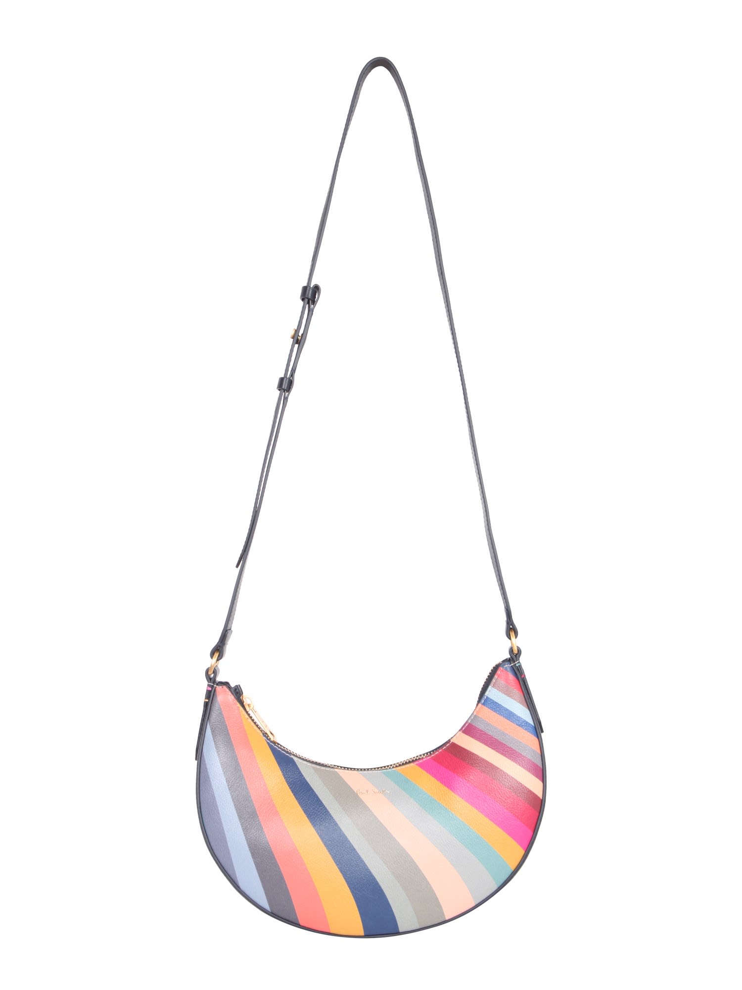Paul Smith Crescent Bag With Swirl Print