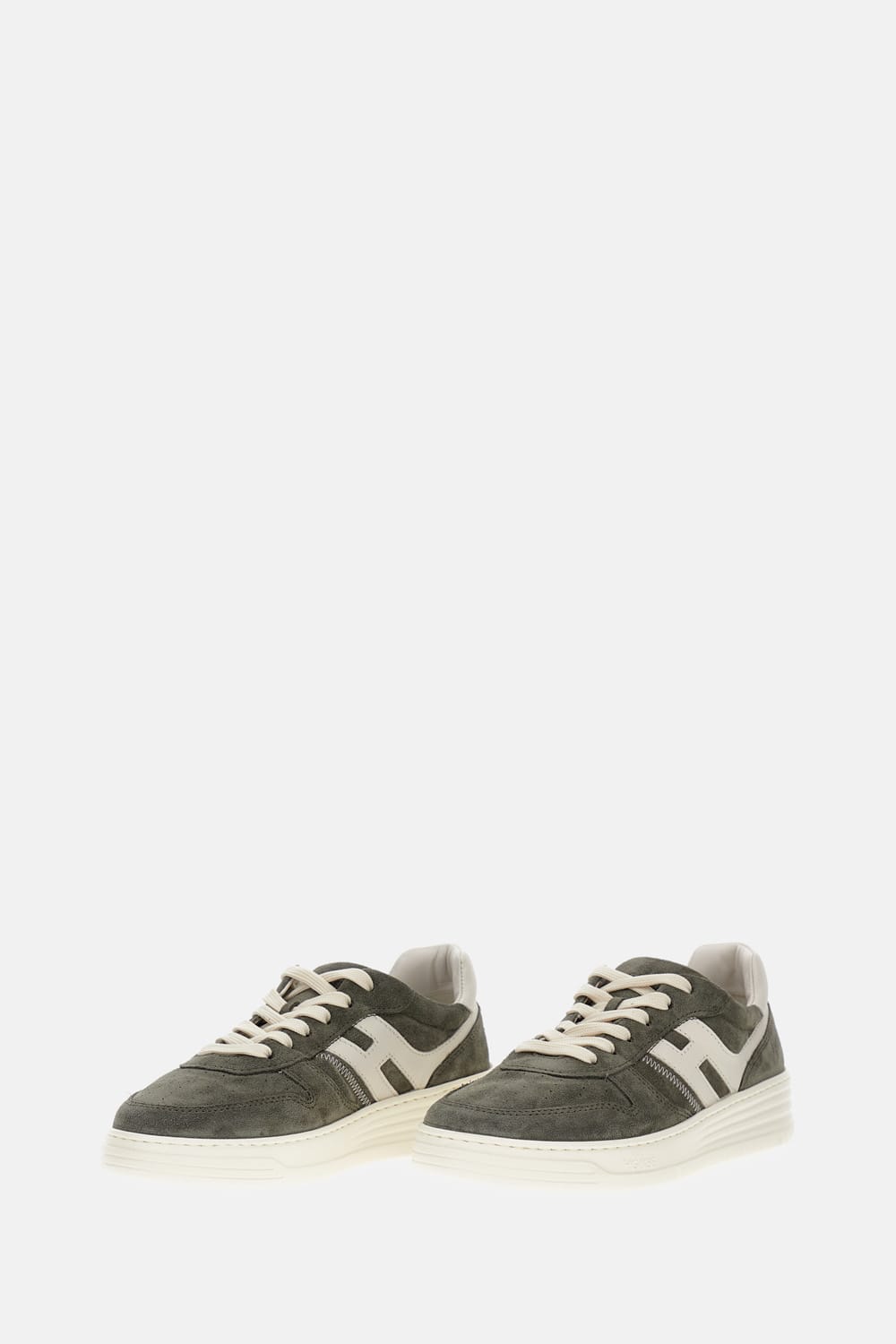 Hogan H630 Sneakers Gray In Green