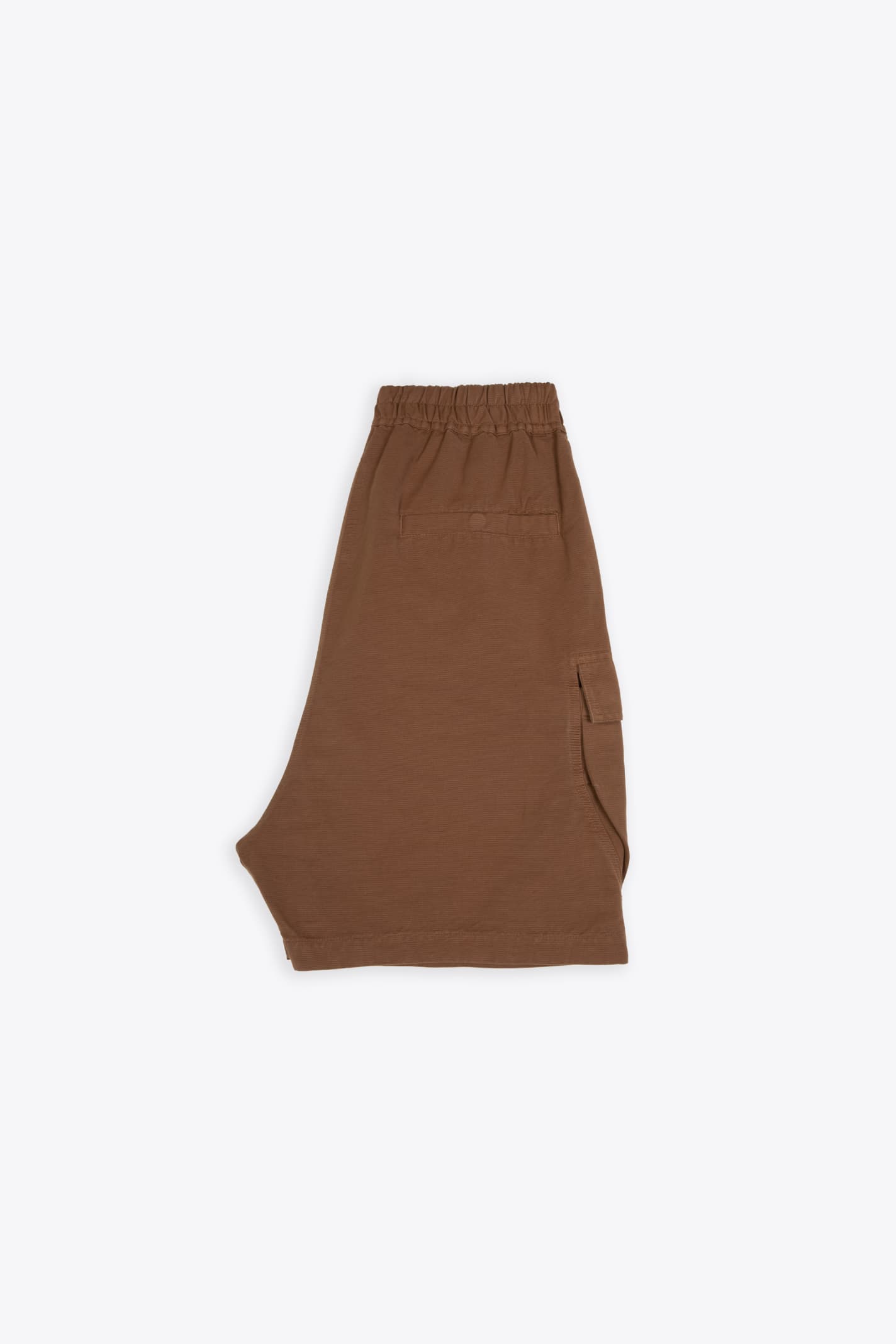 Shop Drkshdw Cargobela Shorts Brown Cotton Baggy Cargo Shorts - Cargobela Shorts In Cachi
