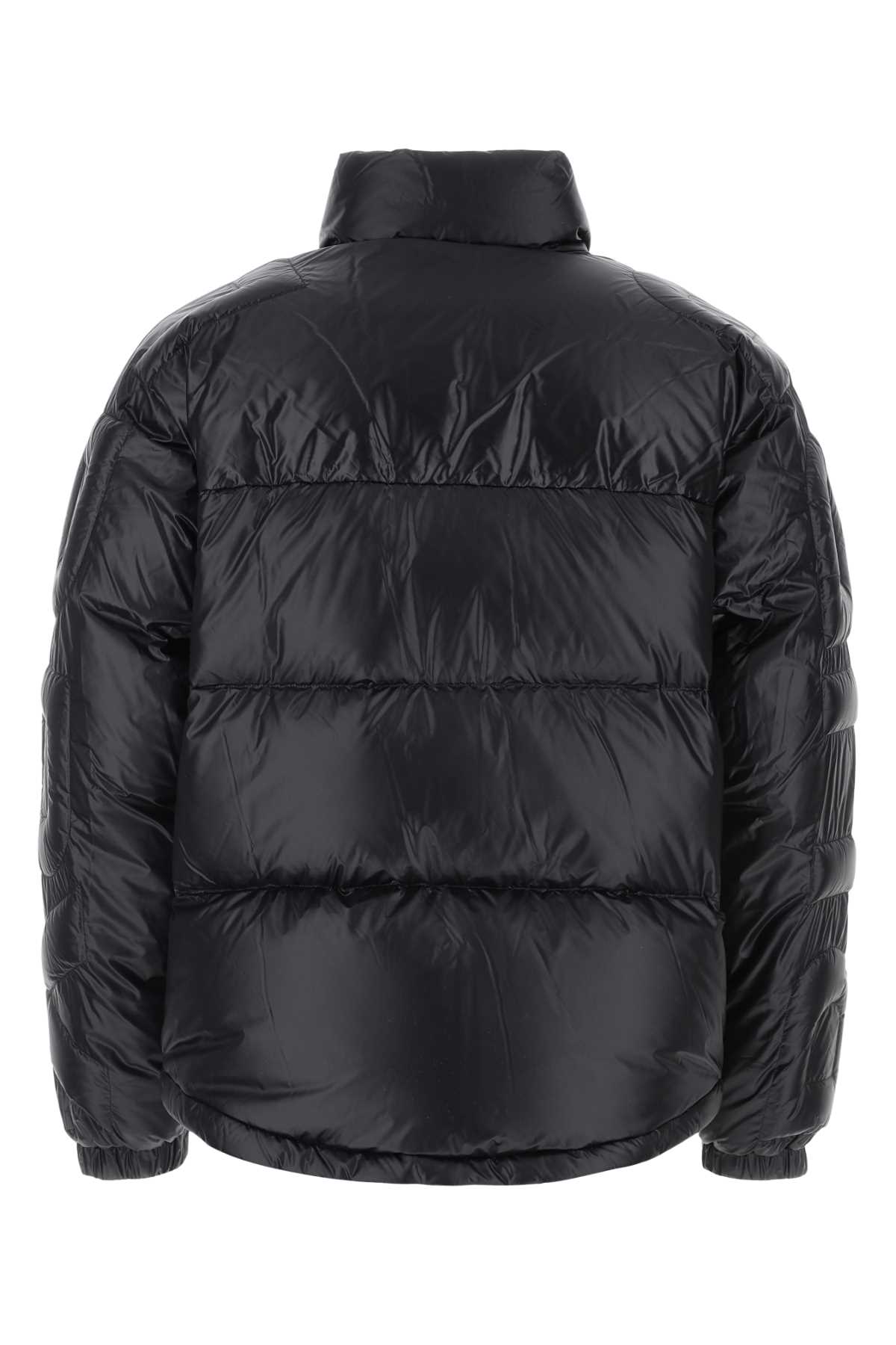 Burberry Black Nylon Down Jacket In A1189