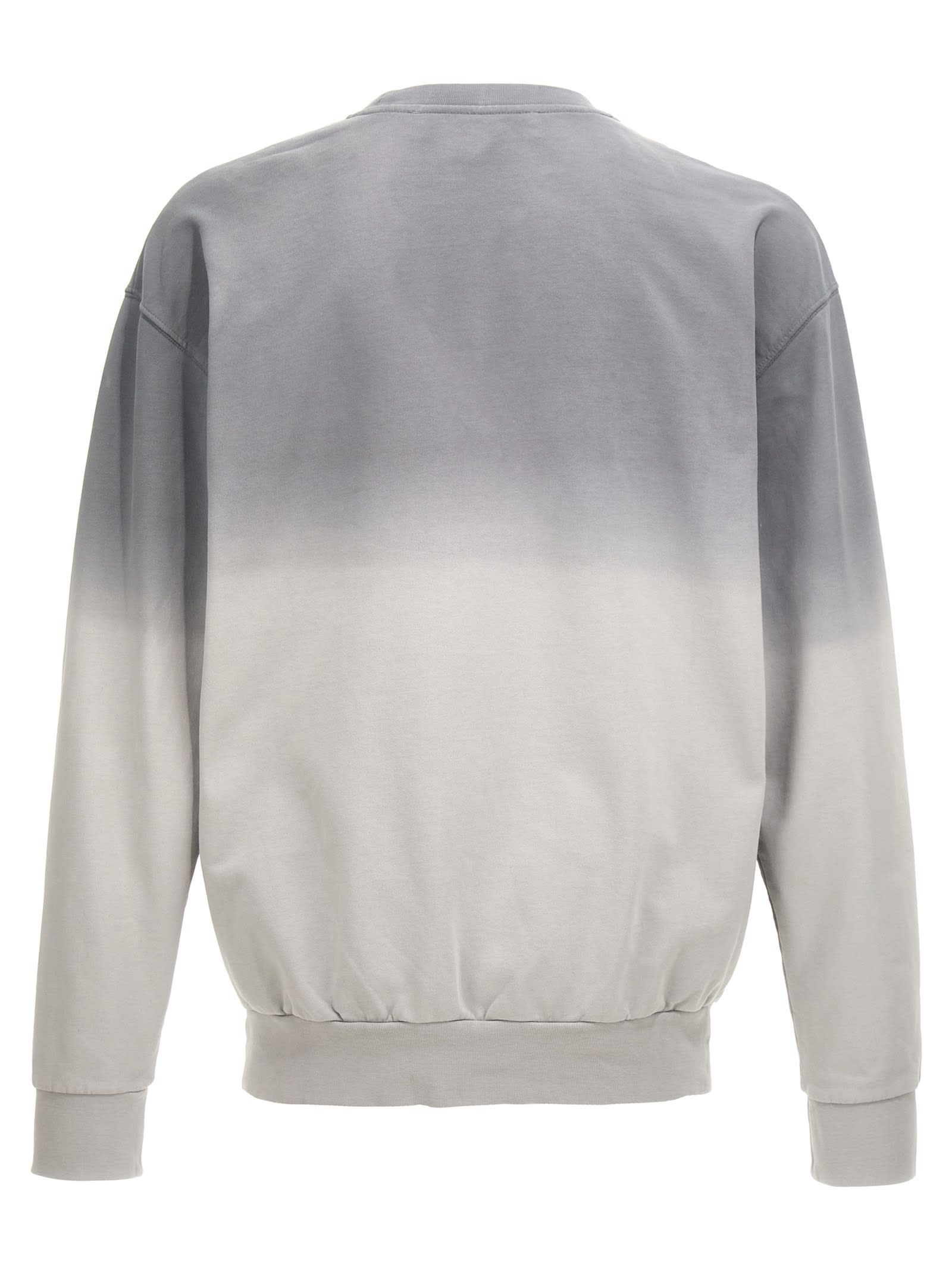 Shop Jw Anderson Logo Embroidery Sweatshirt In Gray