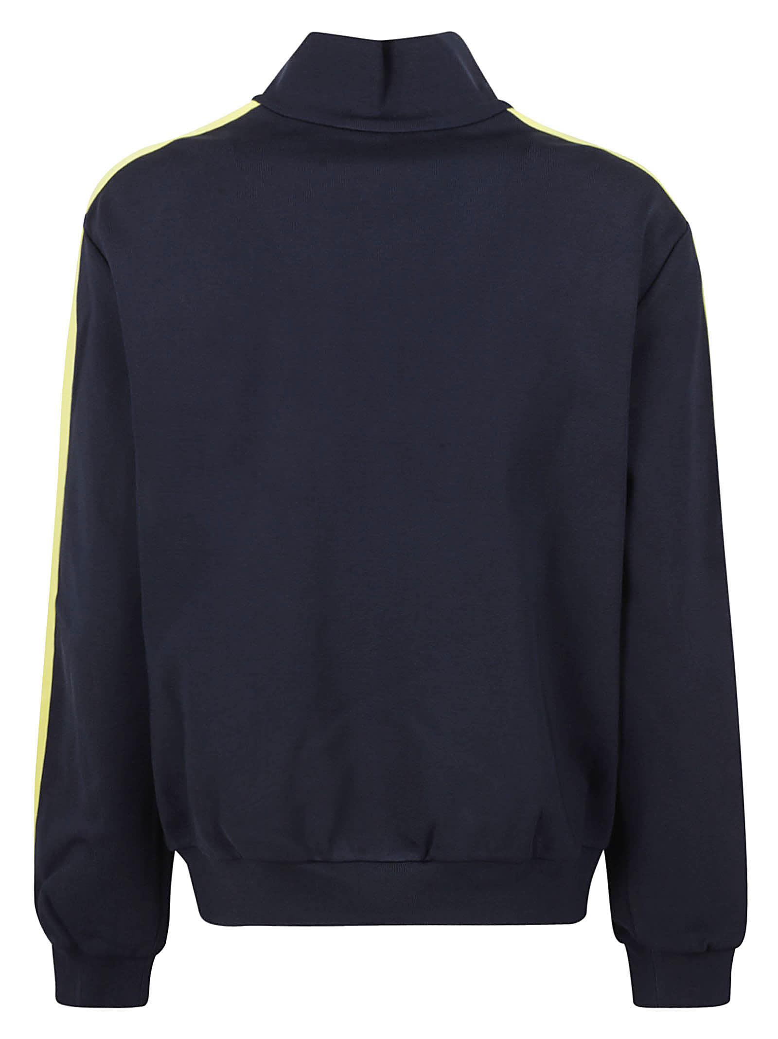 Shop Tory Burch Knit Quarter Zip Sweater In Tory Navy