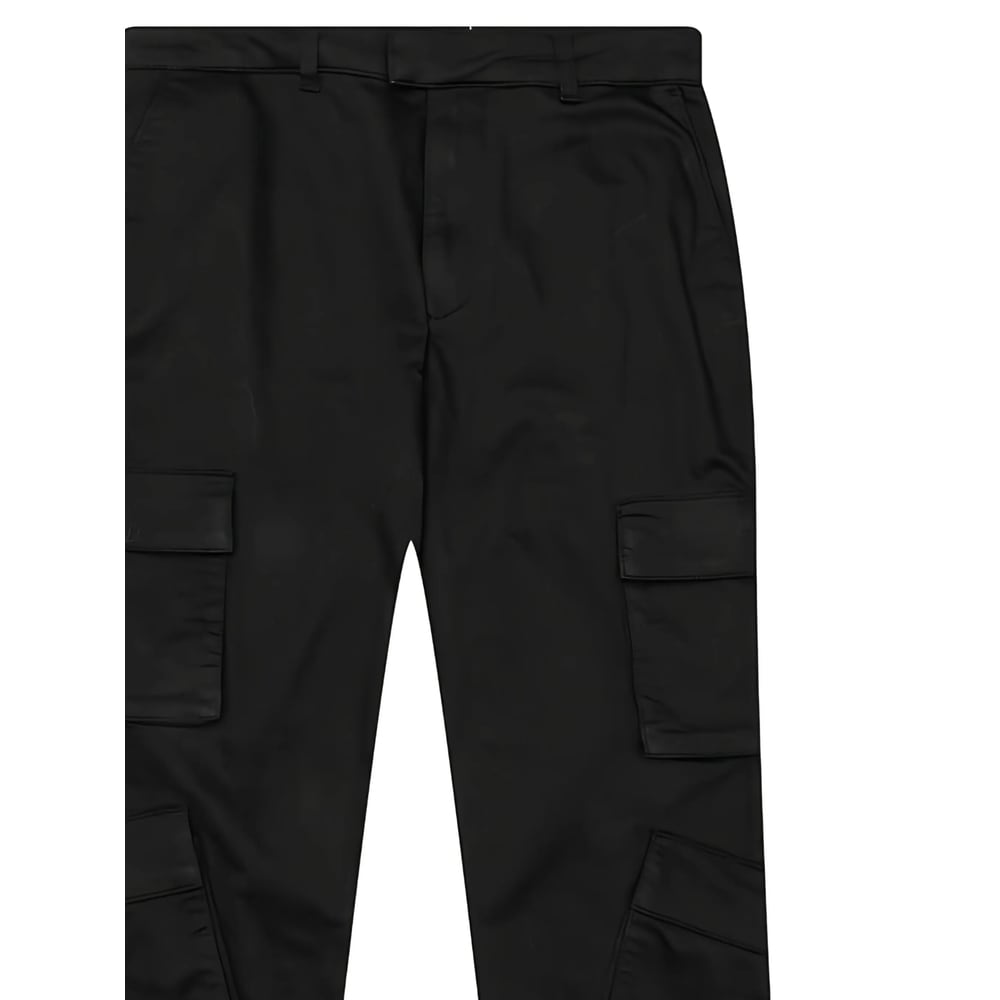 Represent Cargo Trousers Featuring Multiple Pockets In Black