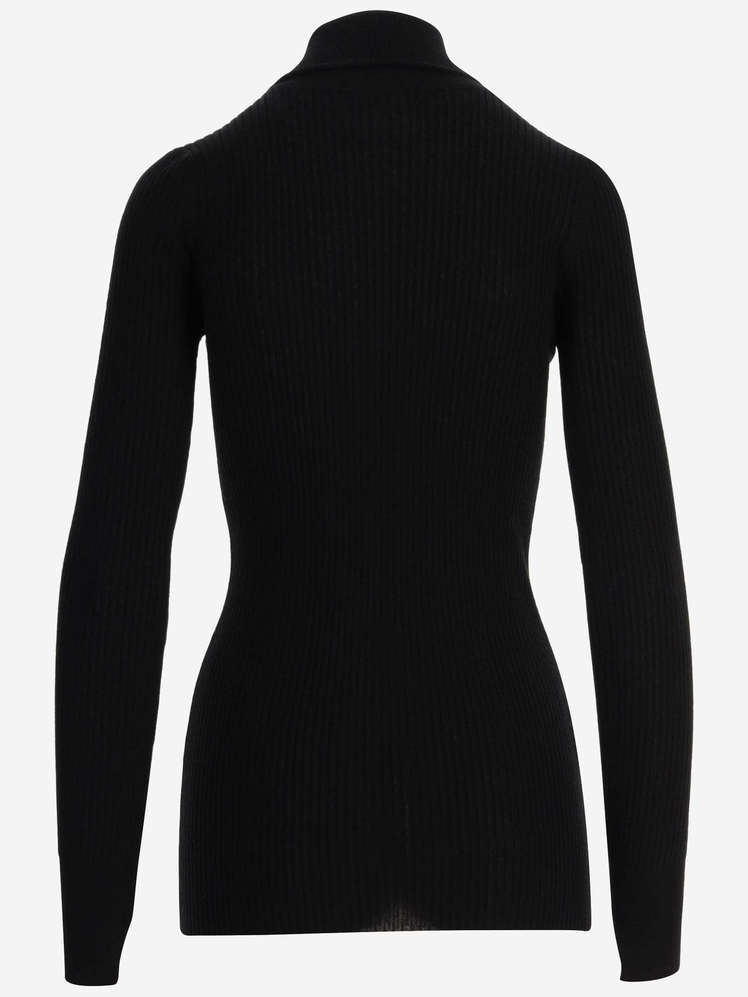 Shop Wild Cashmere Silk And Cashmere Blend Pullover In Black