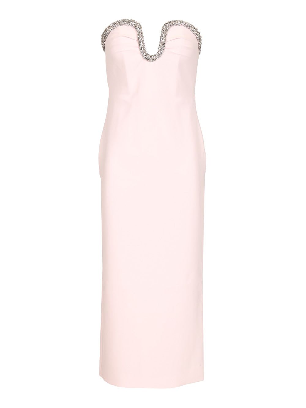 Crepe Midi Dress