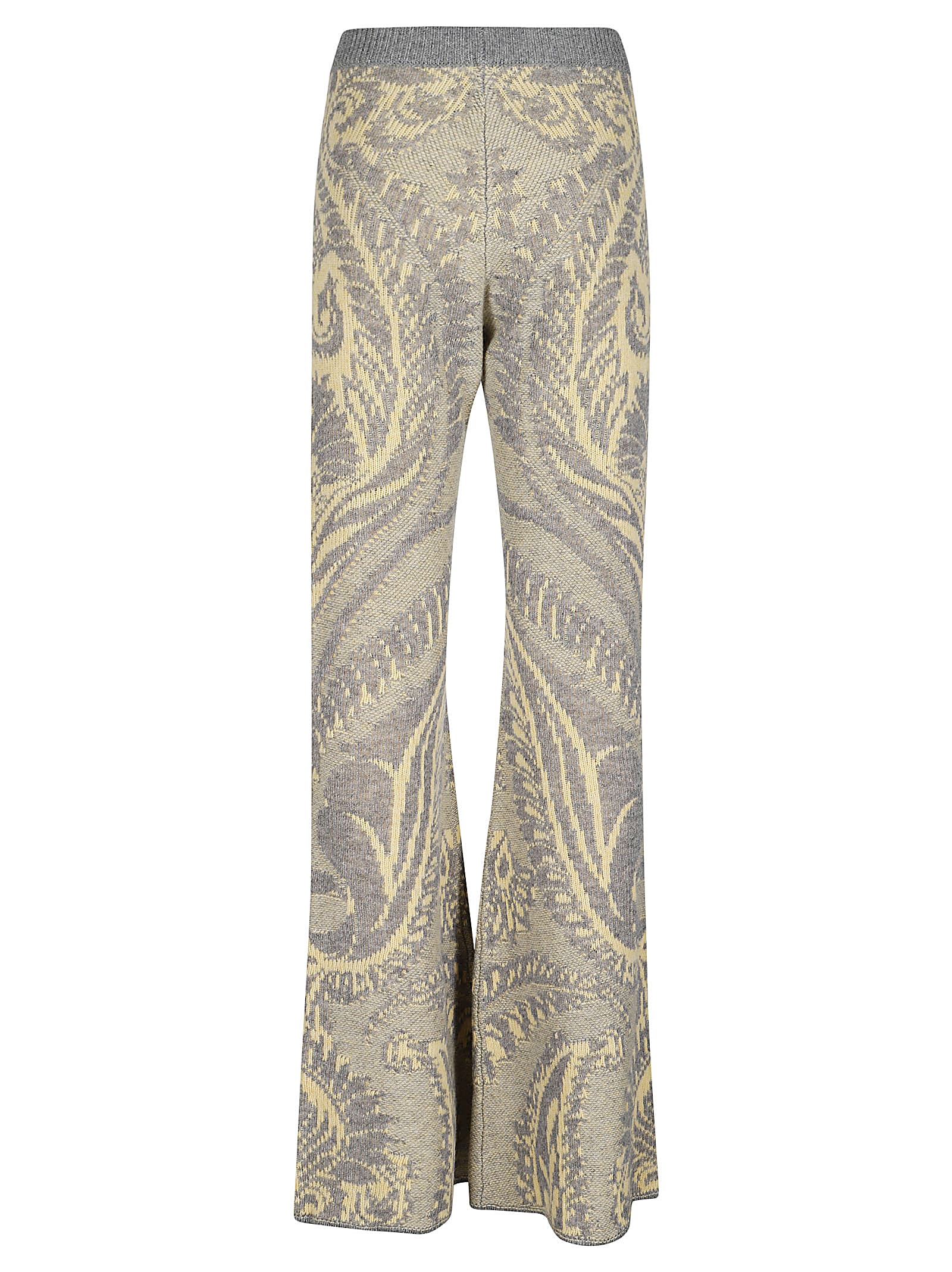 Shop Etro Pant In Grigio Fantasia