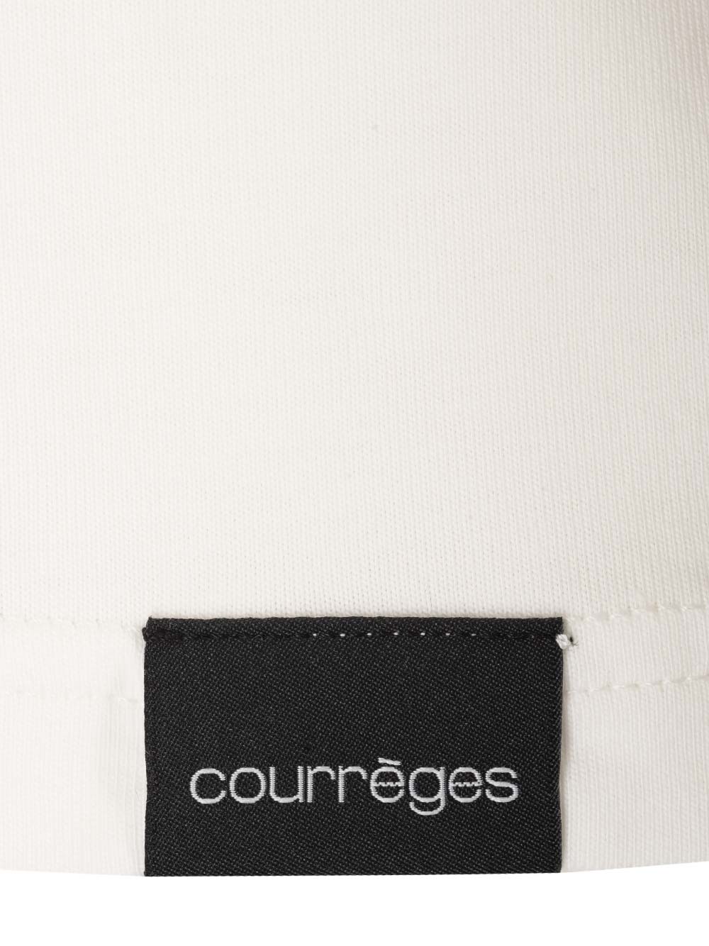 Shop Courrèges Heritage T-shirt In White