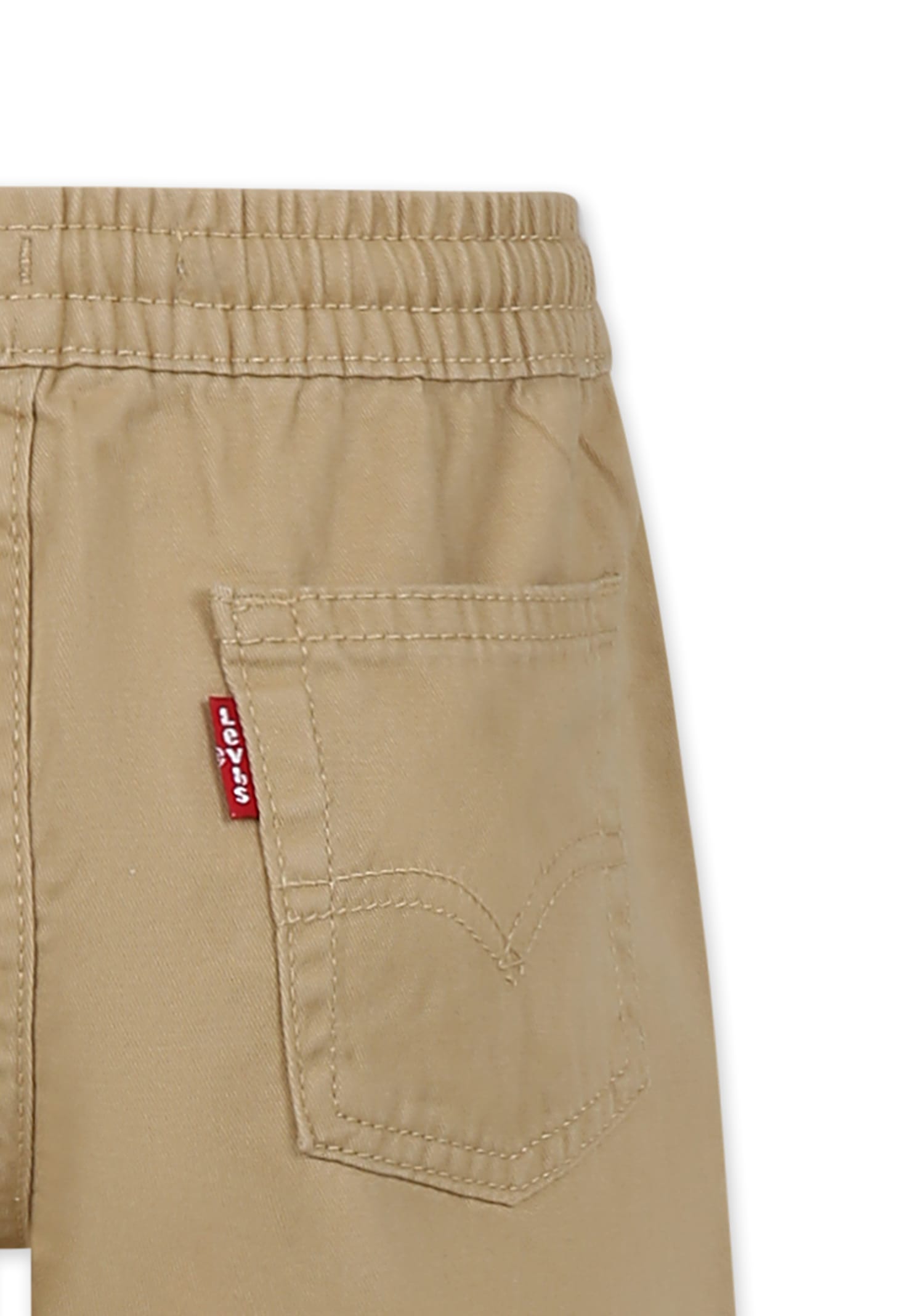 Levi's Beige Shorts For Boy In Beige