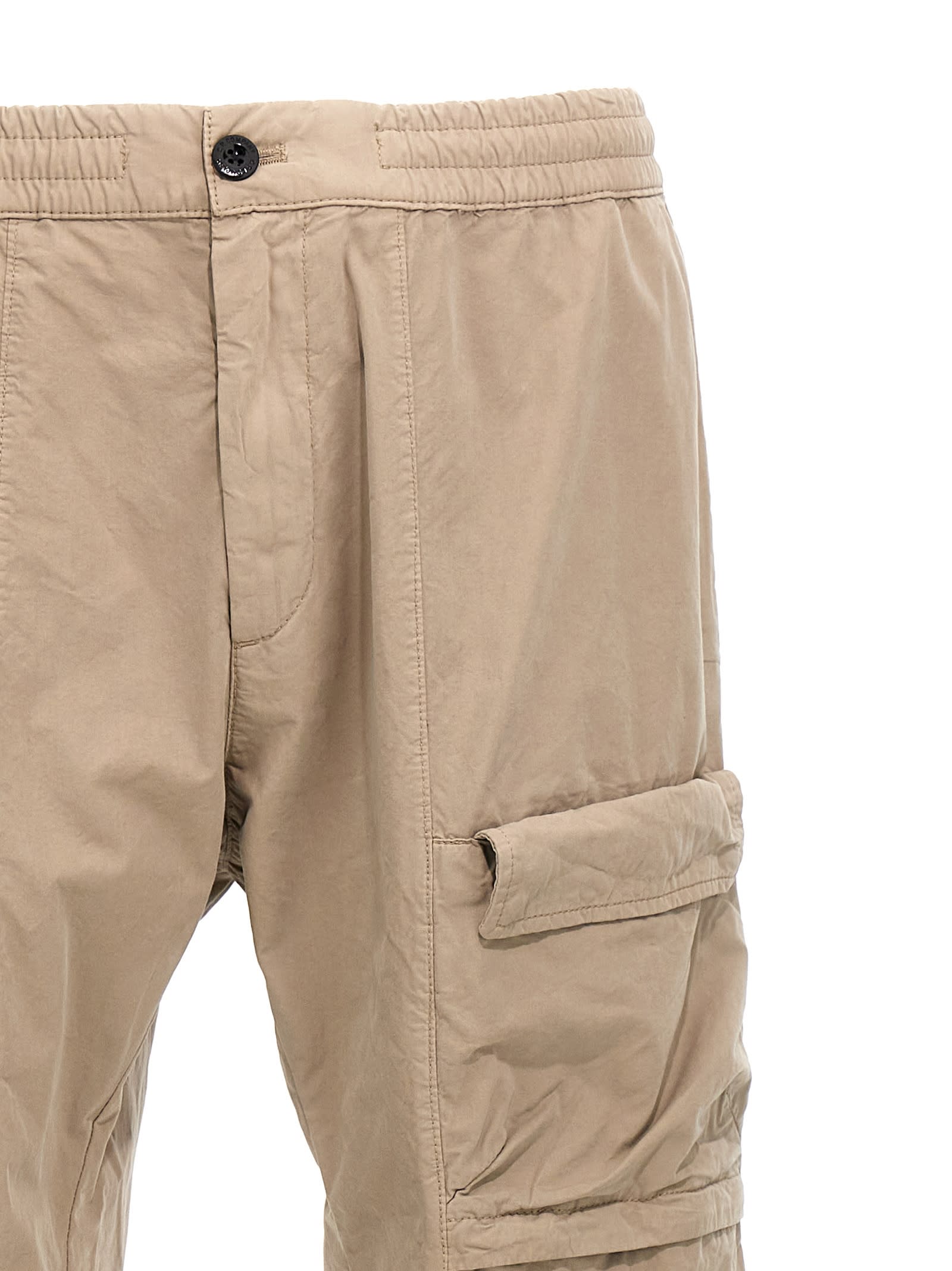 Shop C.p. Company Microreps Utility Pants In Beige