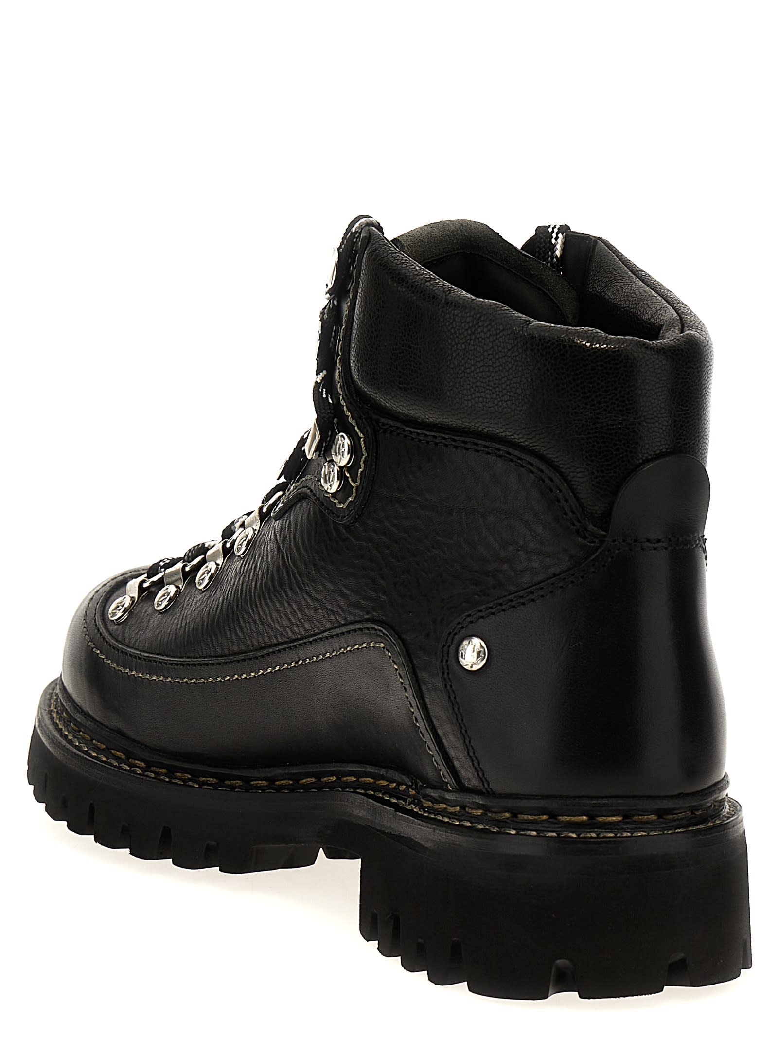 Shop Dsquared2 Canadian Boots In Black