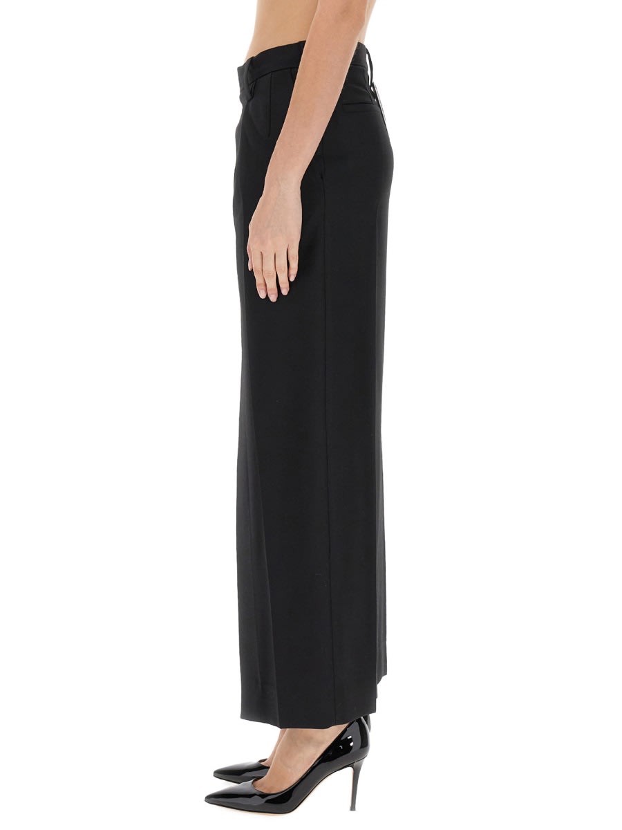 Shop Victoria Beckham Virgin Wool Skirt In Black