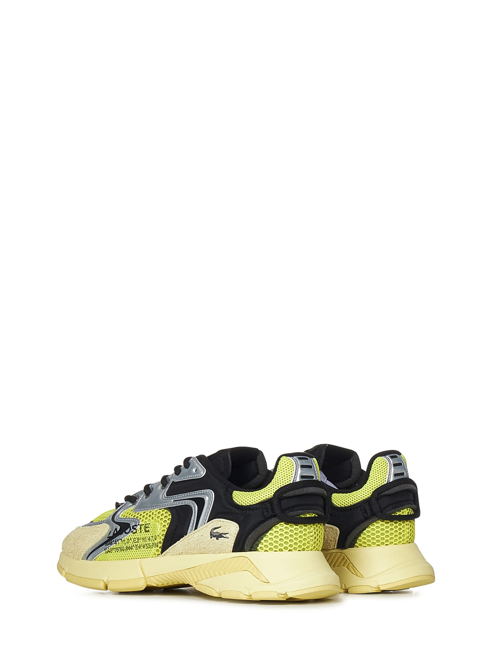 Shop Lacoste L003 Neo Sneakers In Yellow