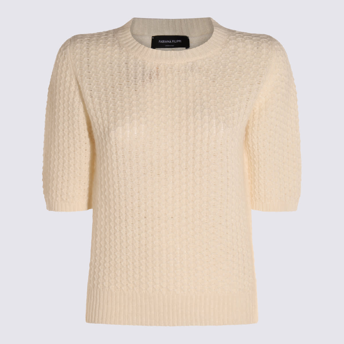 White Wool Knitwear